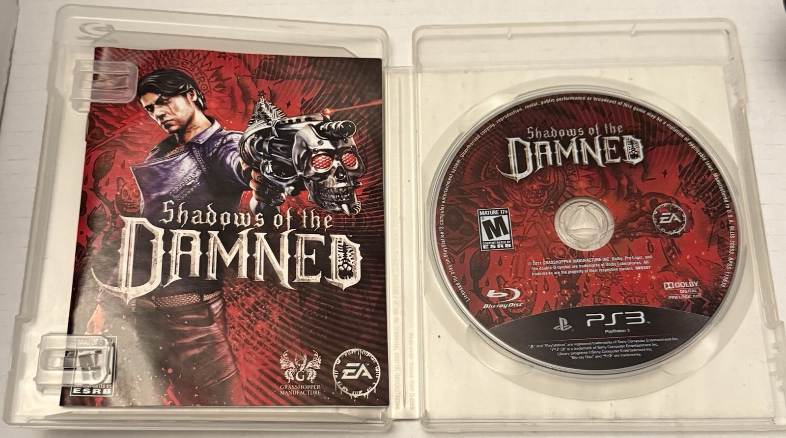 Shadows of the Damned (Sony PlayStation 3, 2011) Complete, CIB – Tested