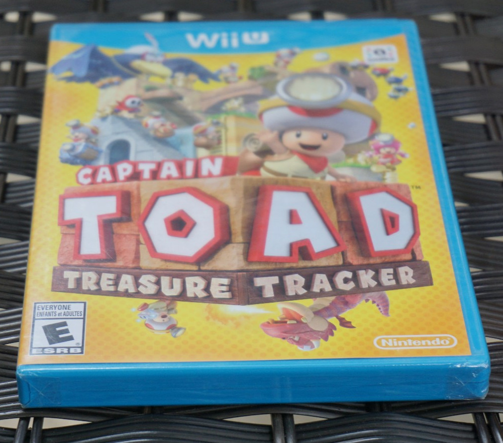 Captain Toad Treasure Tracker NFR Not for Resale US WiiU Wii U Factory Sealed