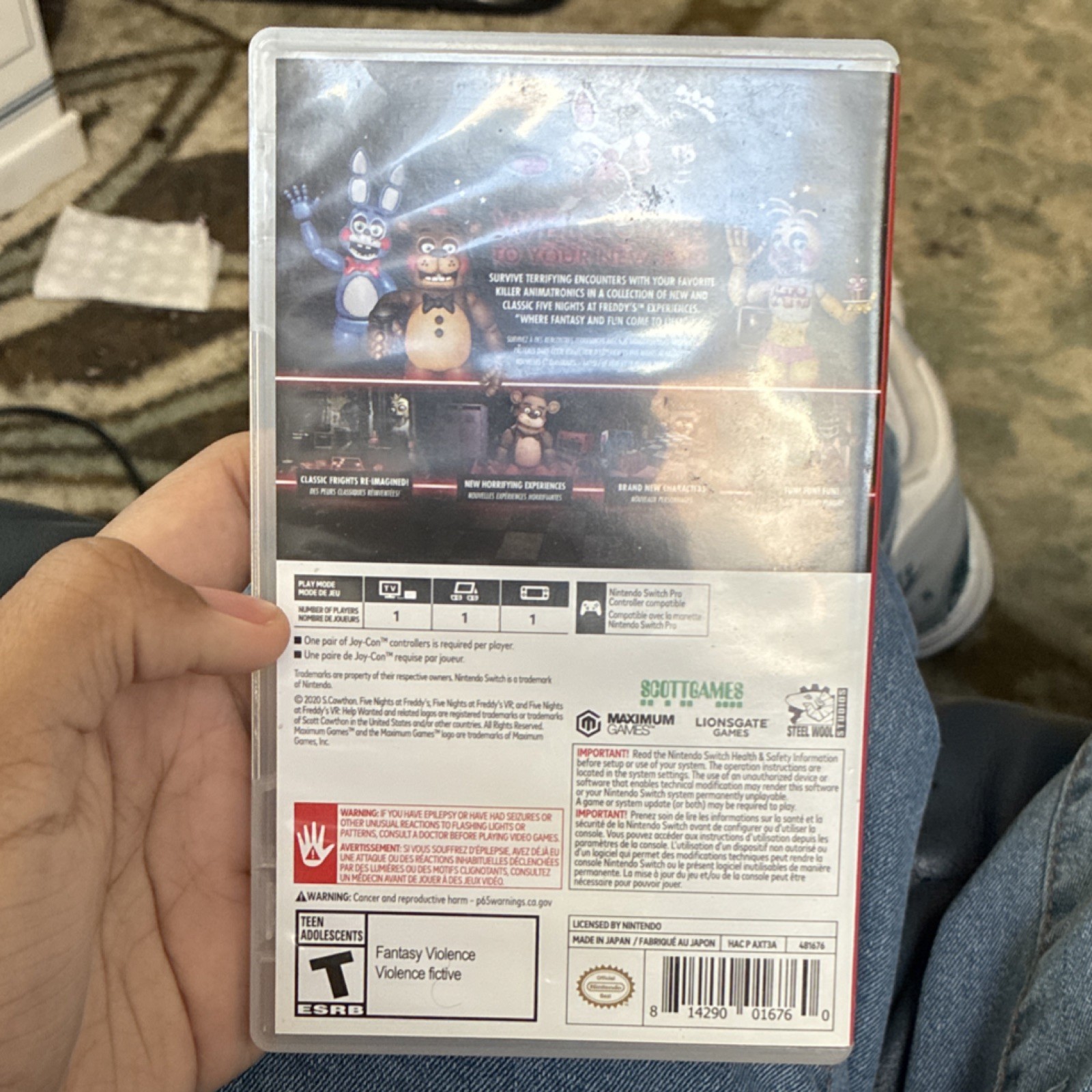 Five Nights at Freddy’s: Help Wanted Nintendo Switch