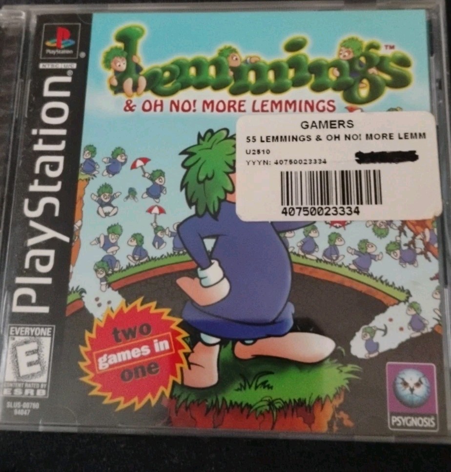 Lemmings & Oh No More Lemmings (Sony PlayStation 1, 1998)