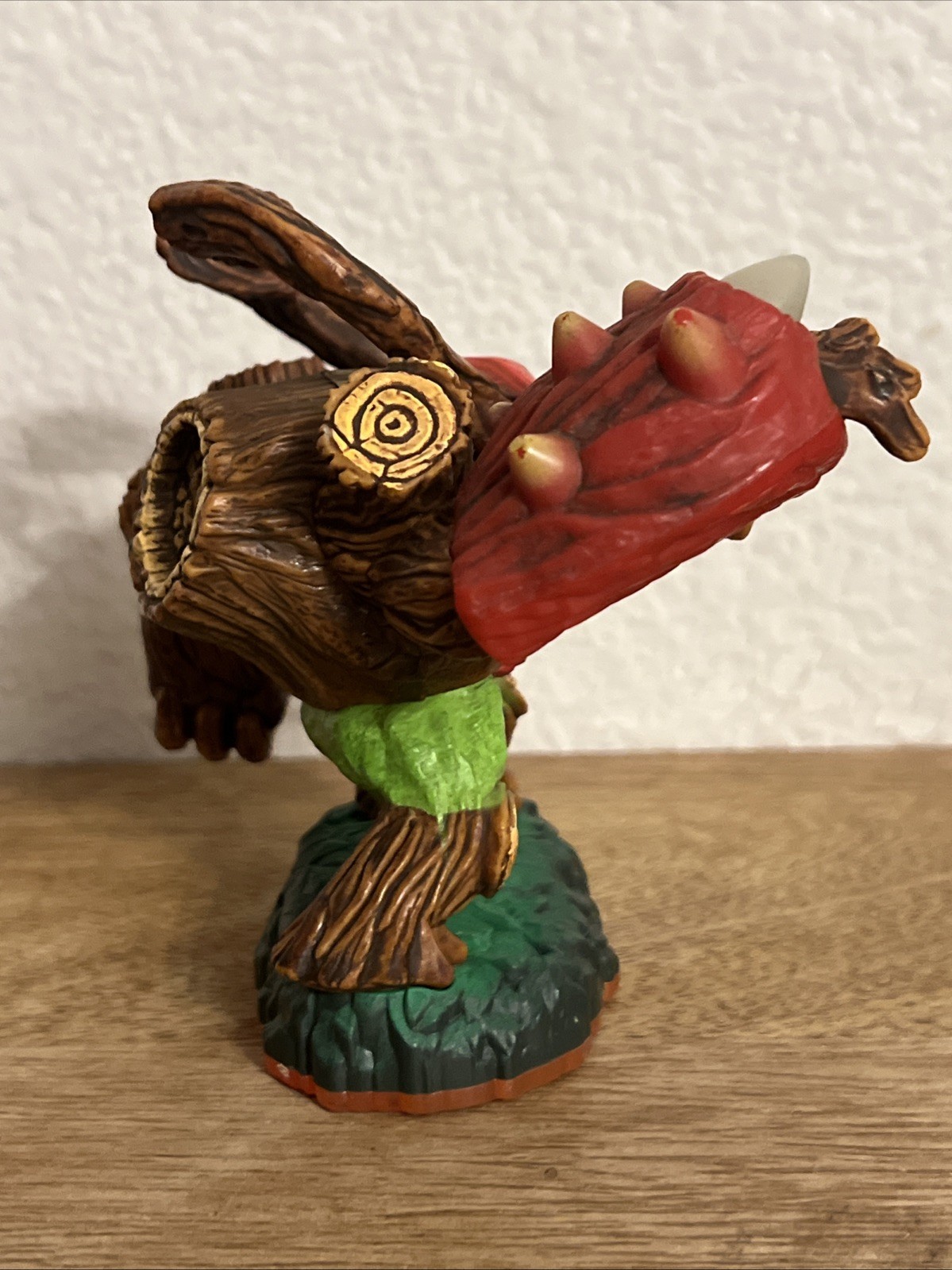 Skylanders Giants Gnarly Tree Rex 4” Figure Orange PVC ACTIVISION
