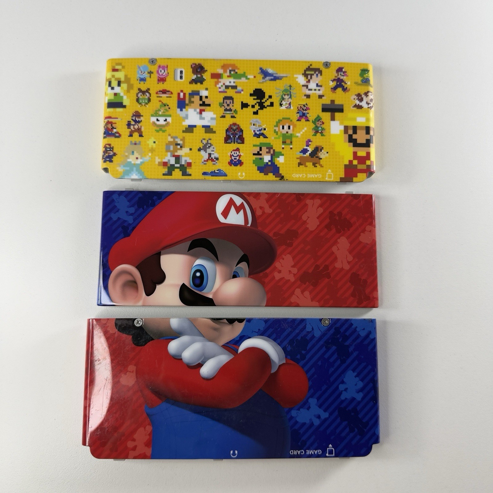 New Nintendo 3DS Kisekae Cover No.069 Mario Face Plates and One Yellow
