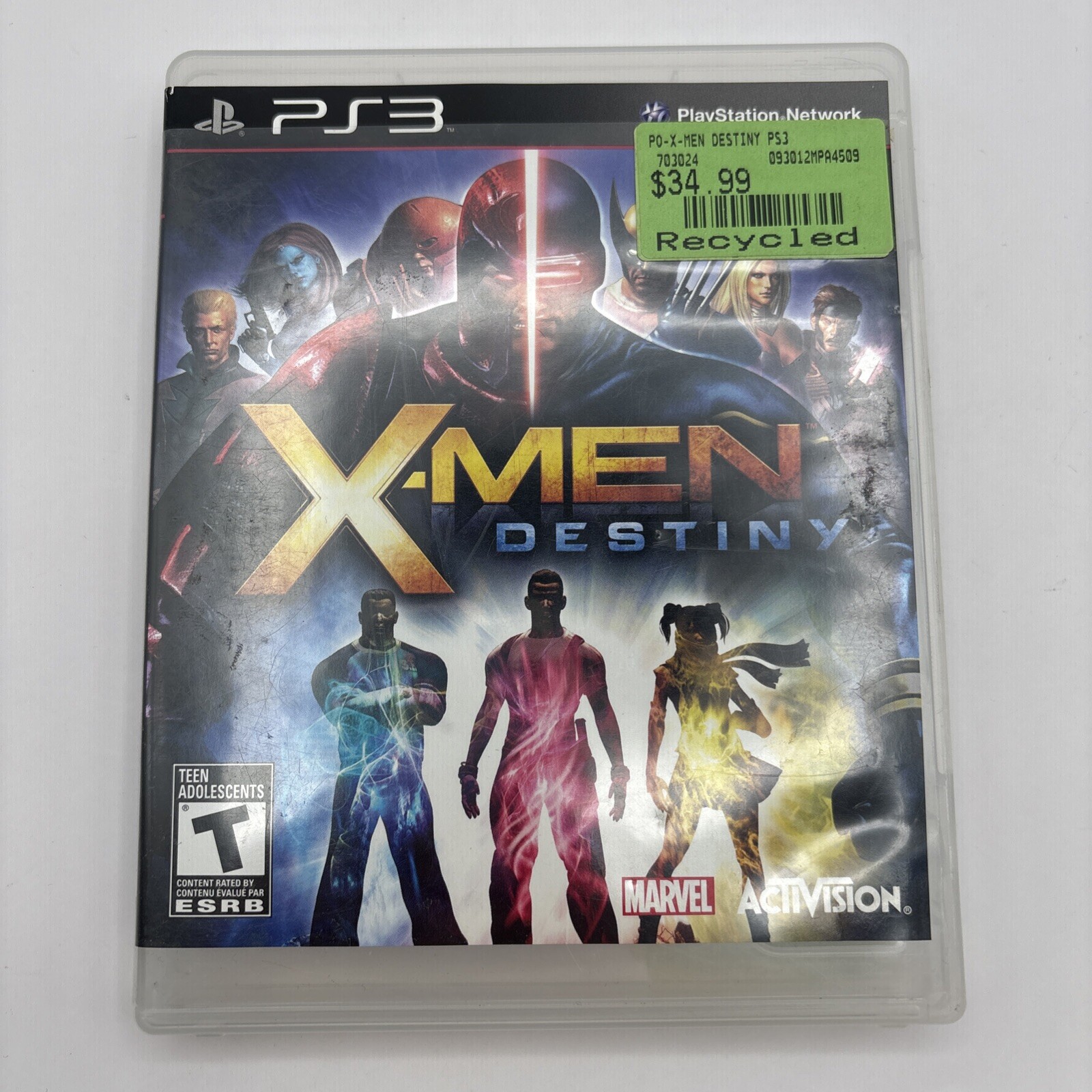 X-Men: Destiny (Sony PlayStation 3, PS3) CIB Complete