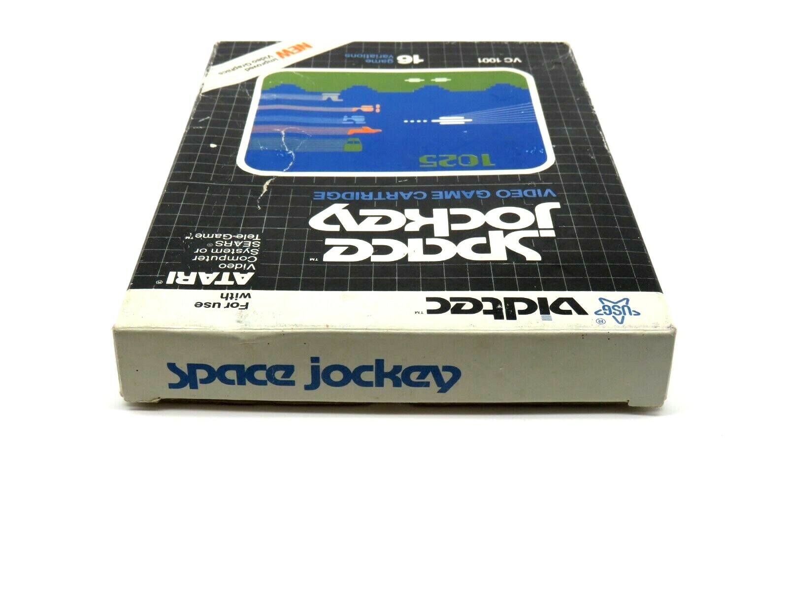 Space Jockey (Atari 2600, 1982) By Vidtec (Box, Cartridge & Manual) NTSC