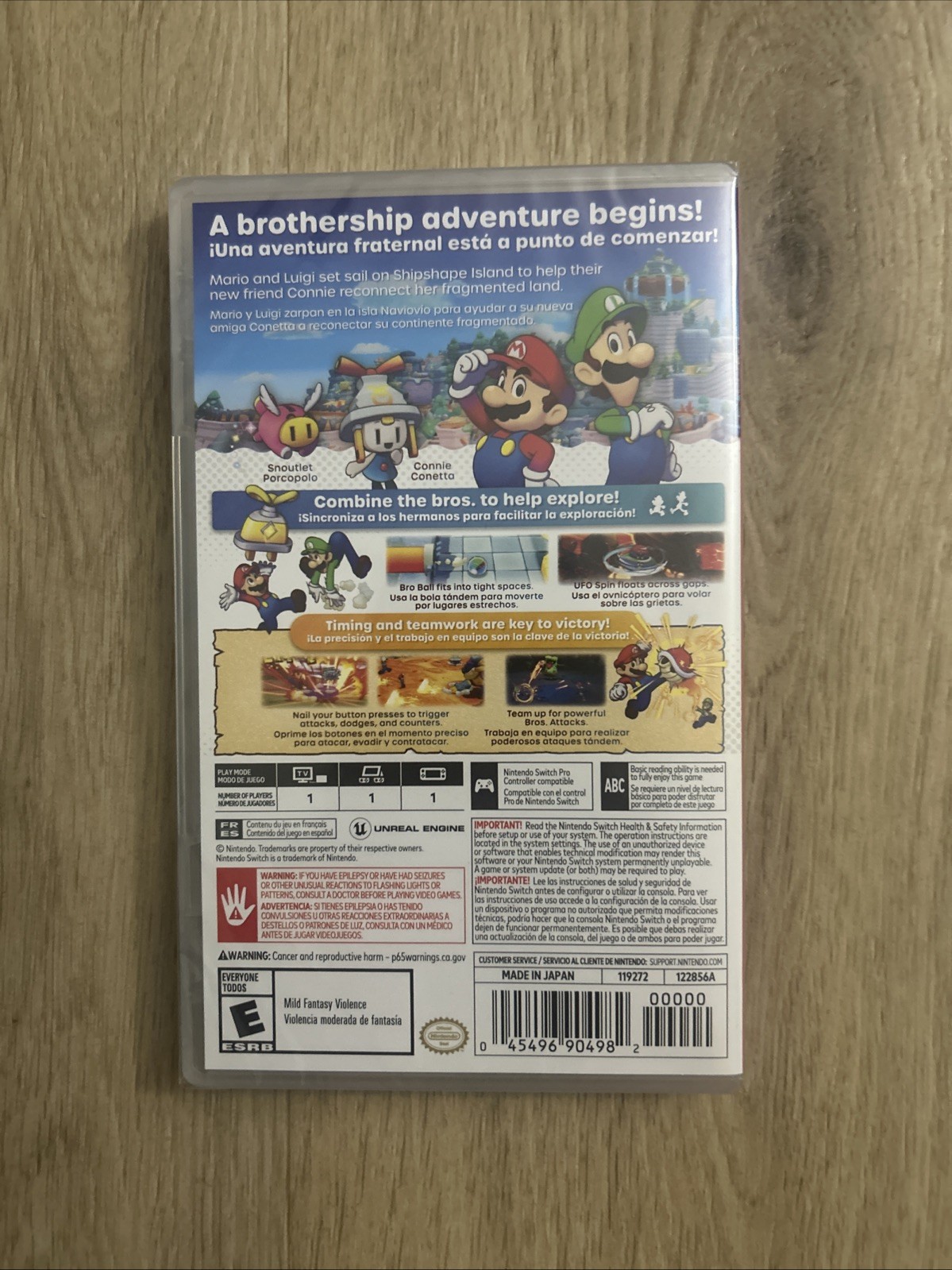 Mario & Luigi: Brothership (Nintendo Switch) Brand NEW Factory Sealed