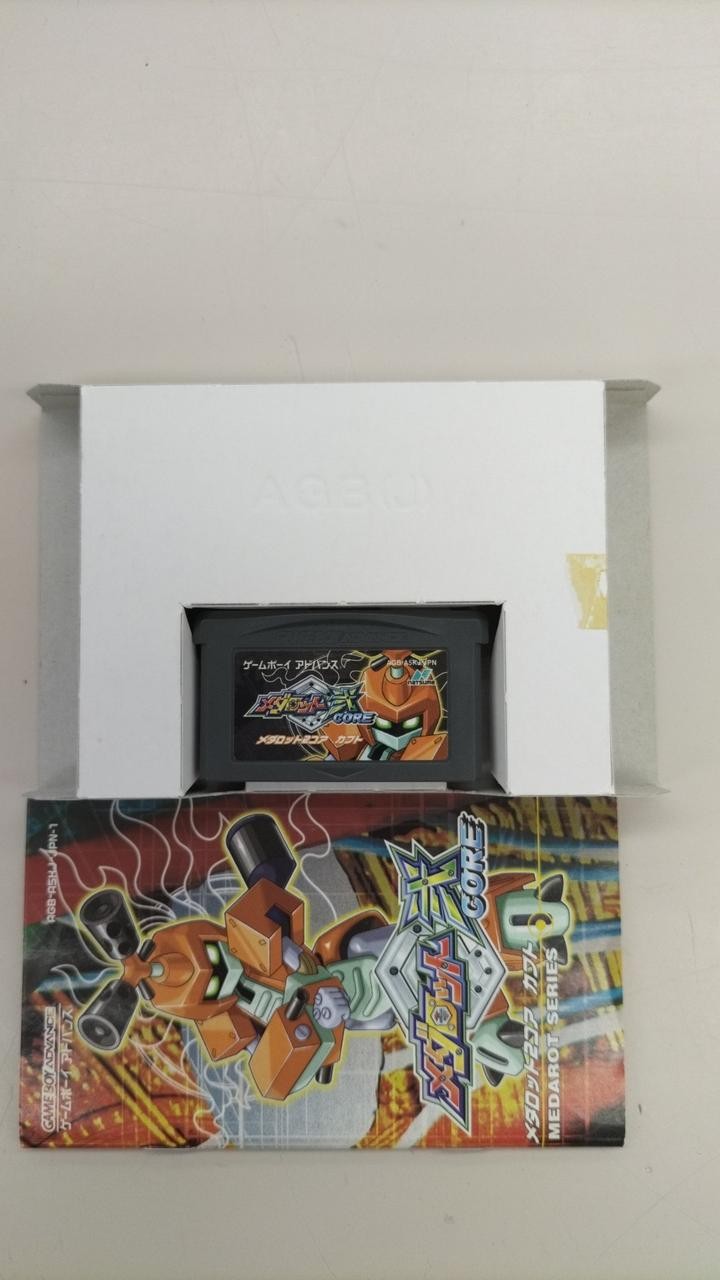 Natsume Medarot 2 CORE Kabuto GBA Game Box & Manual Included