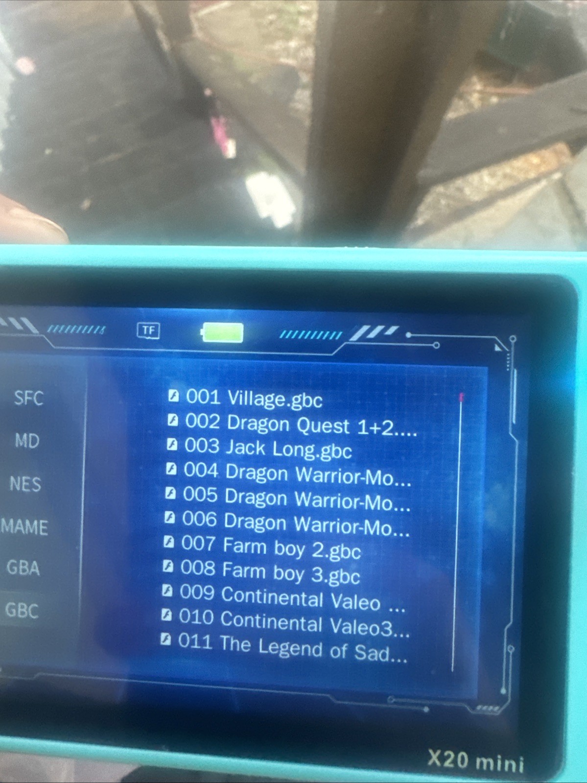 X20 Mini Handheld Game Console 4.3 inch Portable Game Console