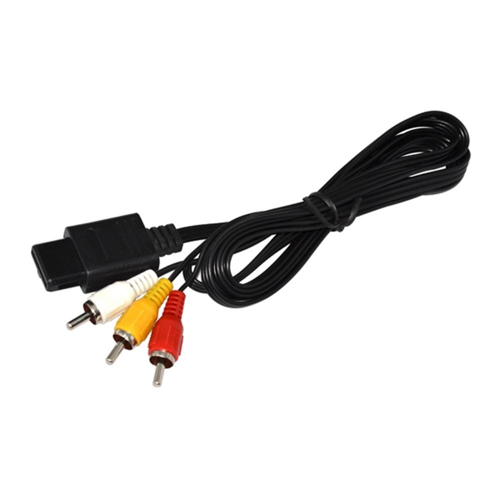 6 Feet AV to RCA Audio Video Composite Cable Cord For PS1 PS2 PS3 PS3 Slim