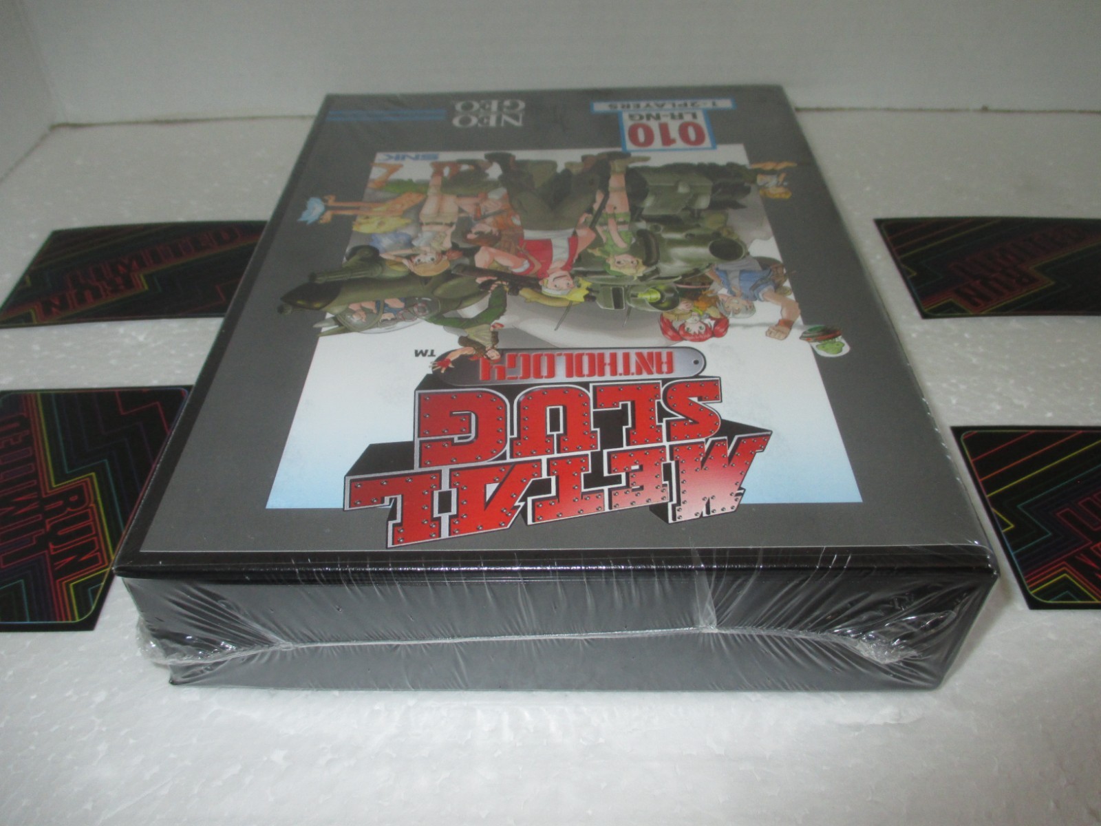 Metal Slug Anthology CE PS4 Brand New Sealed LRG Neo Geo with 4 Cards Included !