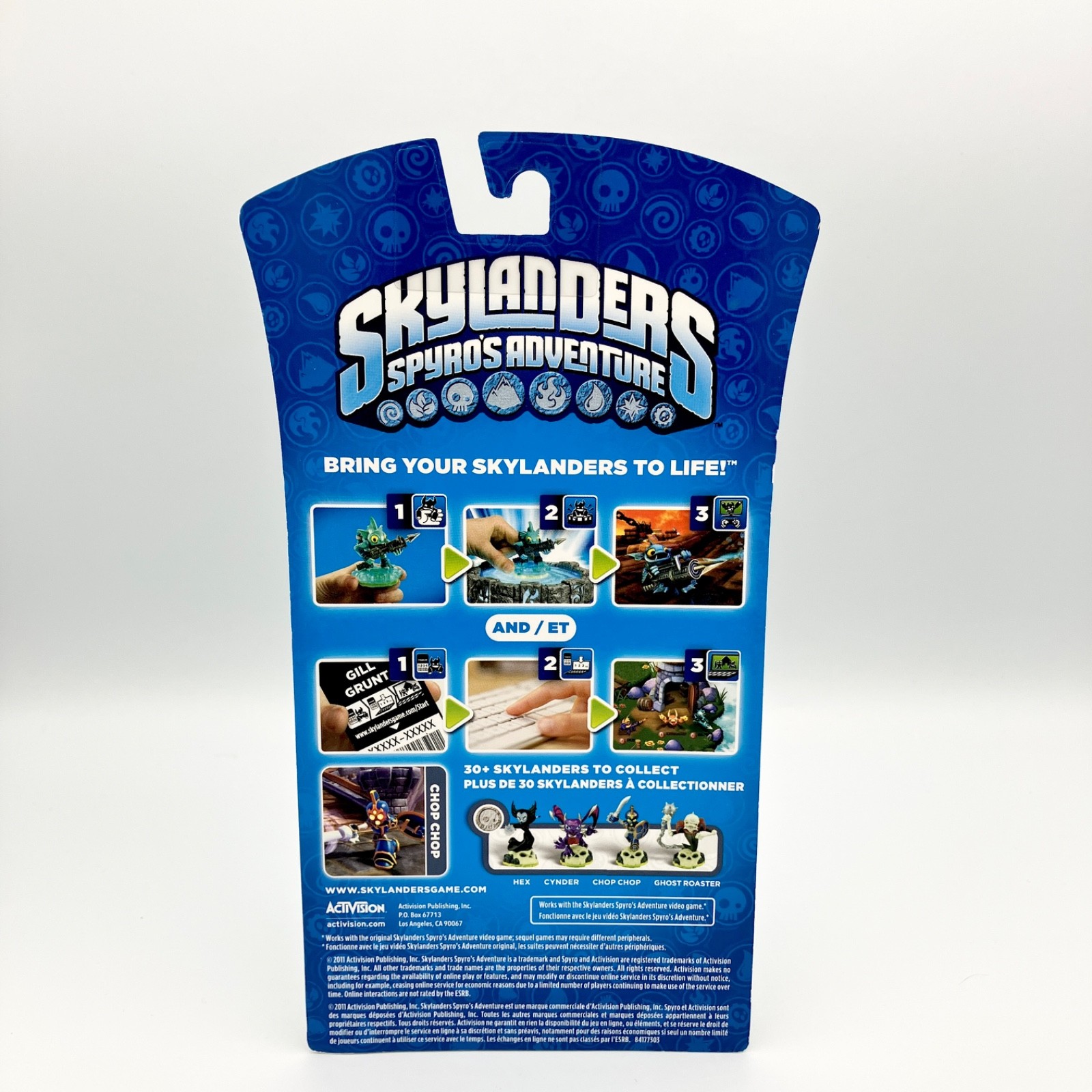 Skylanders Spyros Adventure Chop Chop Figure Character NIB Activision NEW SEALED
