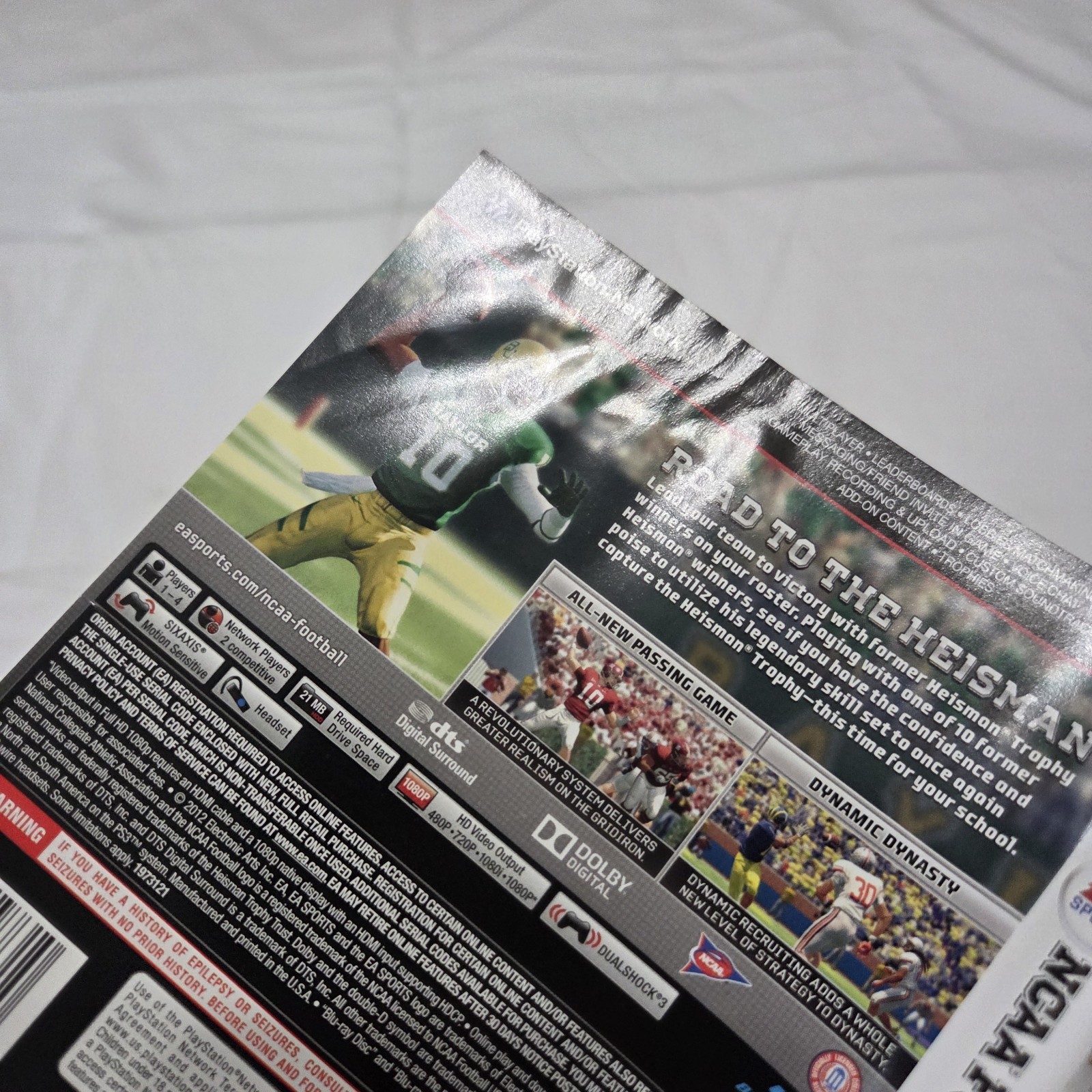 NCAA Football 13 (Sony PlayStation 3, 2012) CIB Complete – Tested