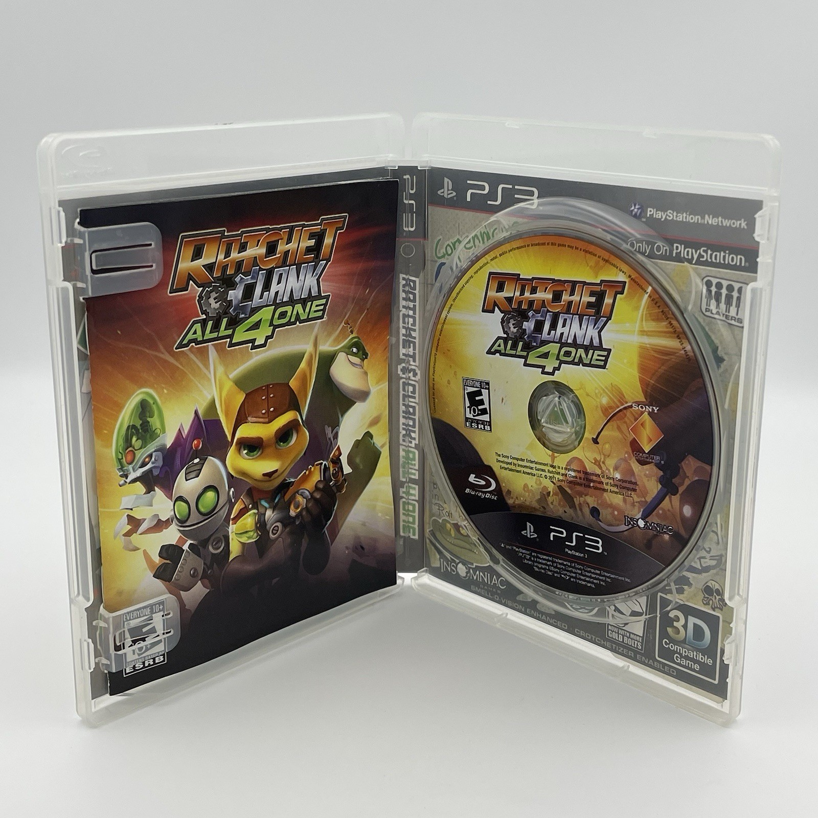 Ratchet & Clank: Collection (PS3, 2012) + Ratchet & Clank All 4 One – Bundle