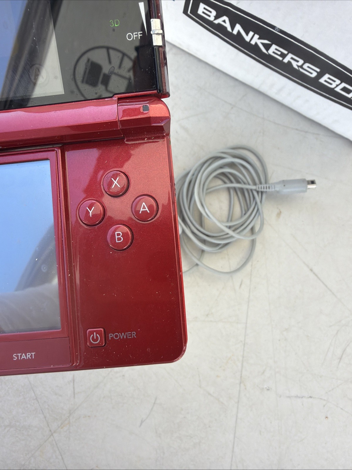 Nintendo 3DS Handheld System Flame Red Tested 🔥