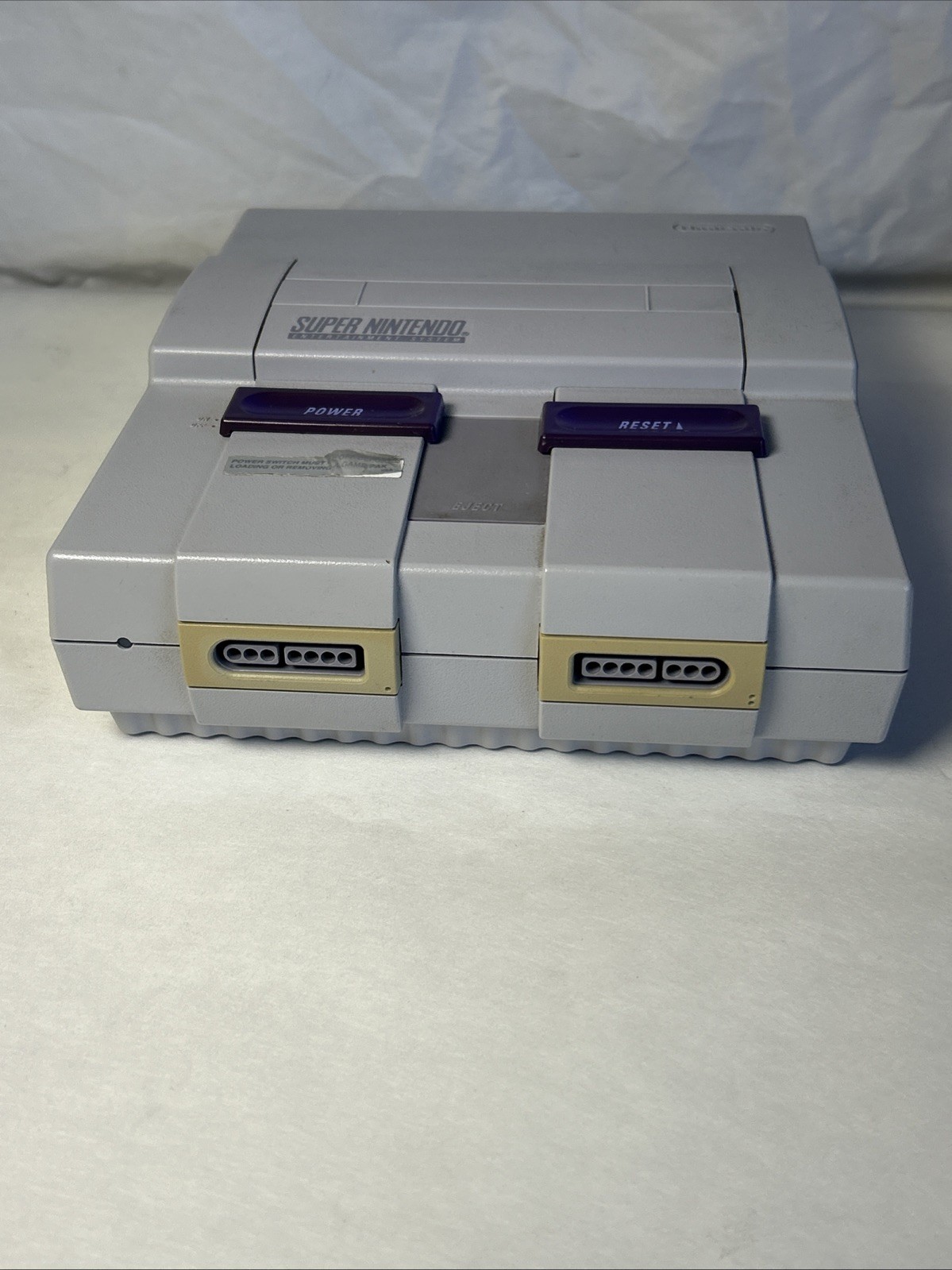 Super Nintendo Entertainment System SNES SNS-001 Console W Mario World All OEM
