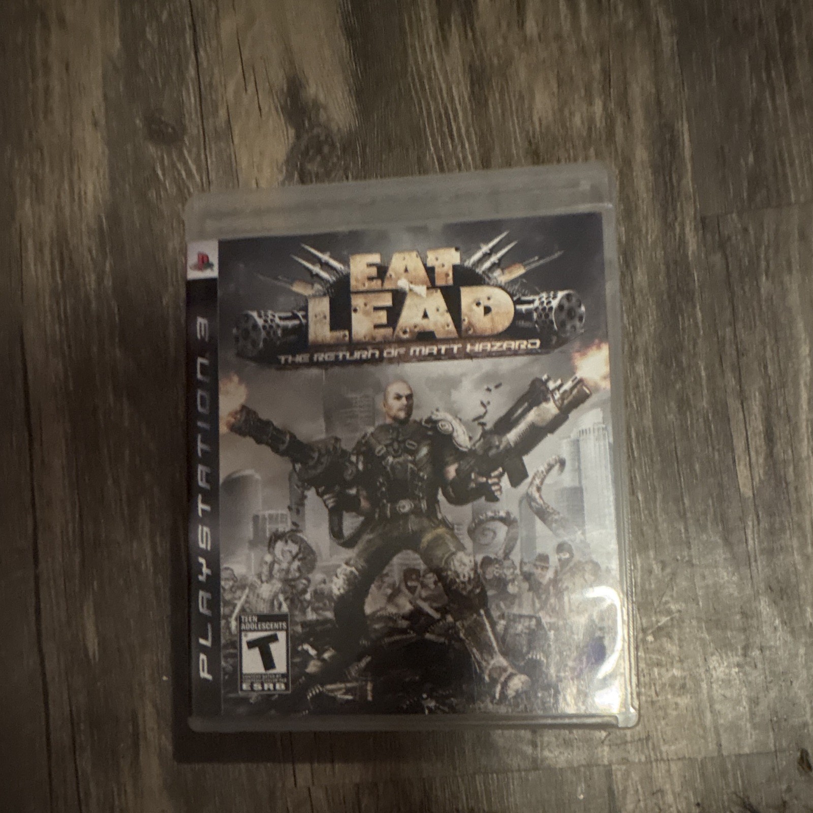 D3Publisher Eat Lead: The Return of Matt Hazard (PS3) T Shooter 2009 NTSC Manual