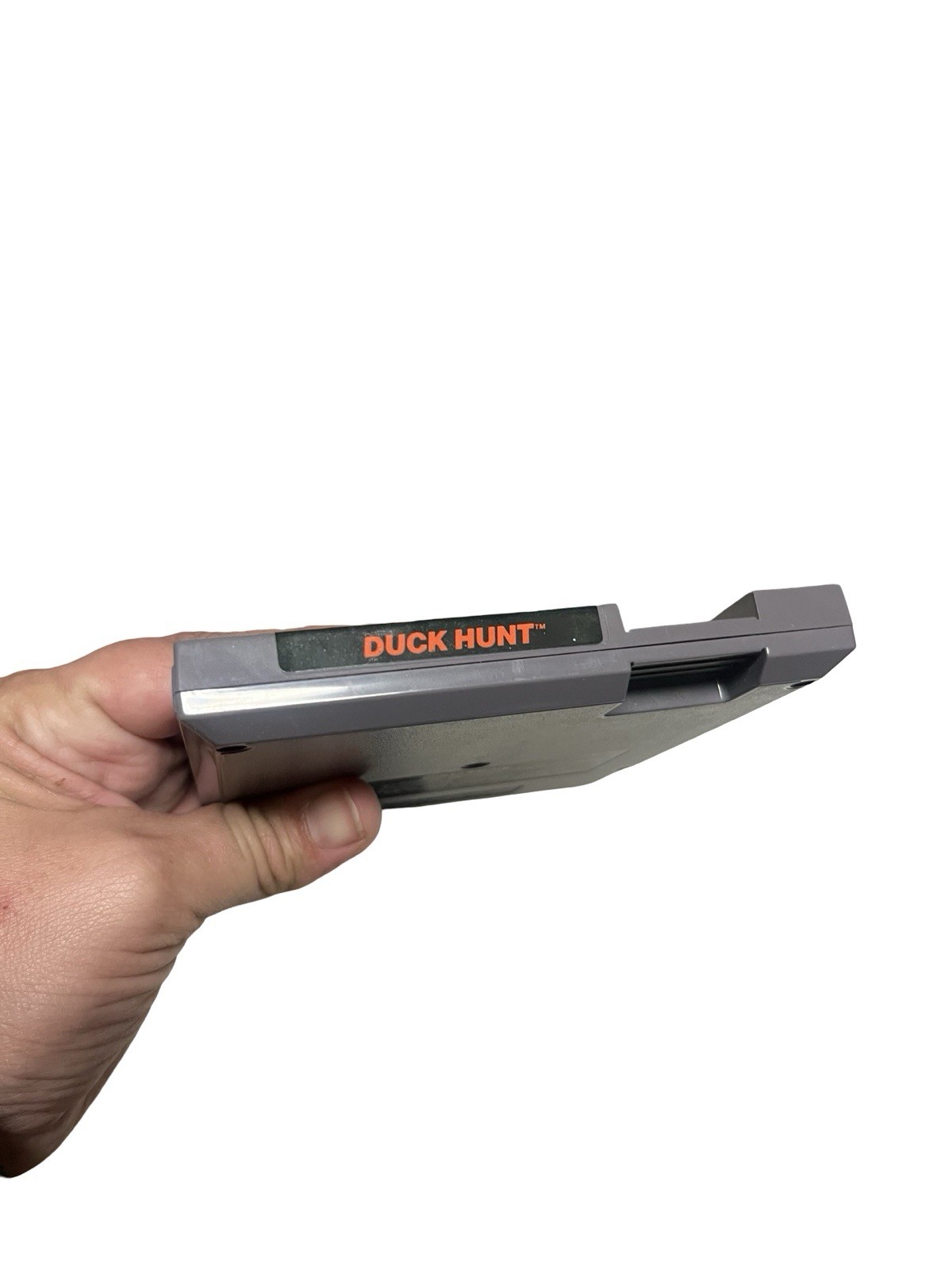 Duck Hunt Nintendo NES, 1985 5-Screw Unpunched Hangtab Complete CIB BLACK BOX