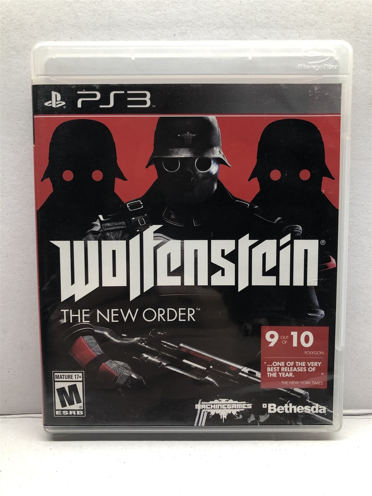 Wolfenstein: The New Order (Sony PlayStation 3, 2014) Clean Tested Working