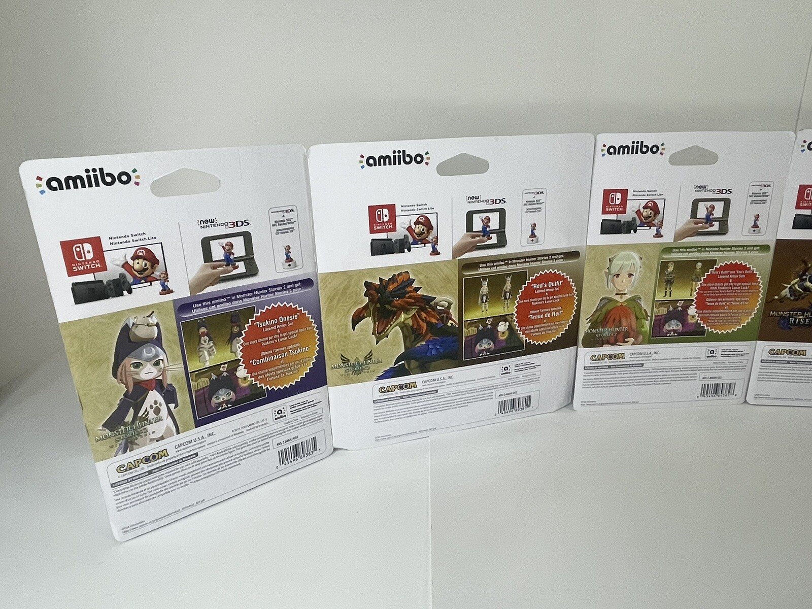 Nintendo Amiibo Monster Hunter Full Set of 6 – Magnamalo, Razewing Reus & more