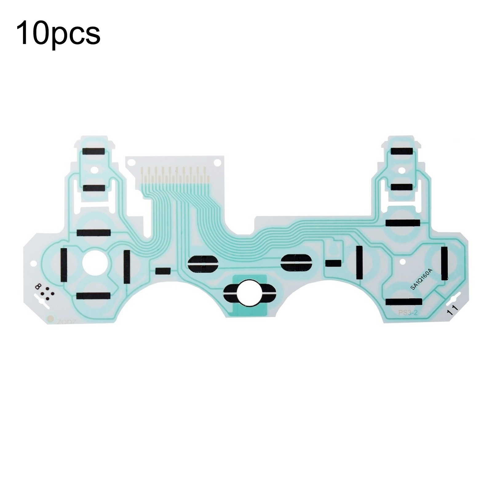 10 Pcs Controller Ribbon Circuit Conductive Film For PS3 Dual Shock 3 SA1Q160A