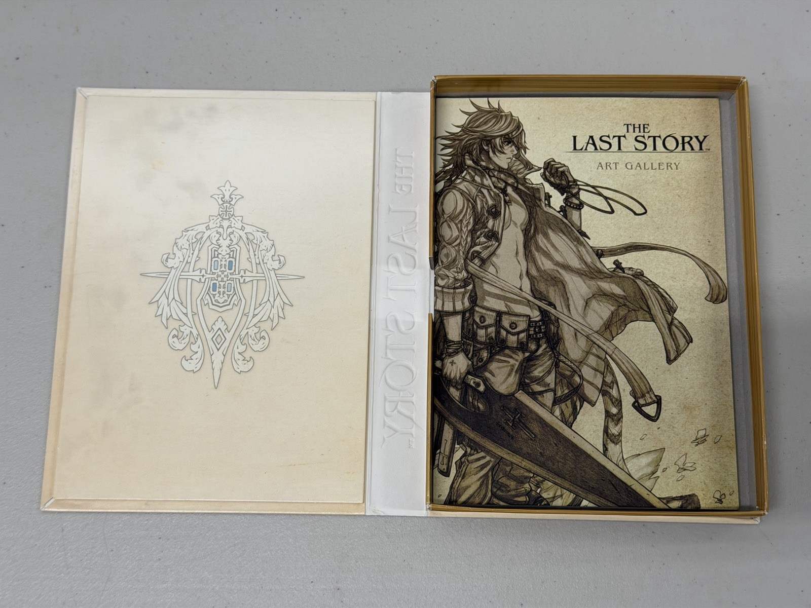 The Last Story (Nintendo Wii, 2012) COMPLETE IN BOX (CIB) W/ Art Book & Game!