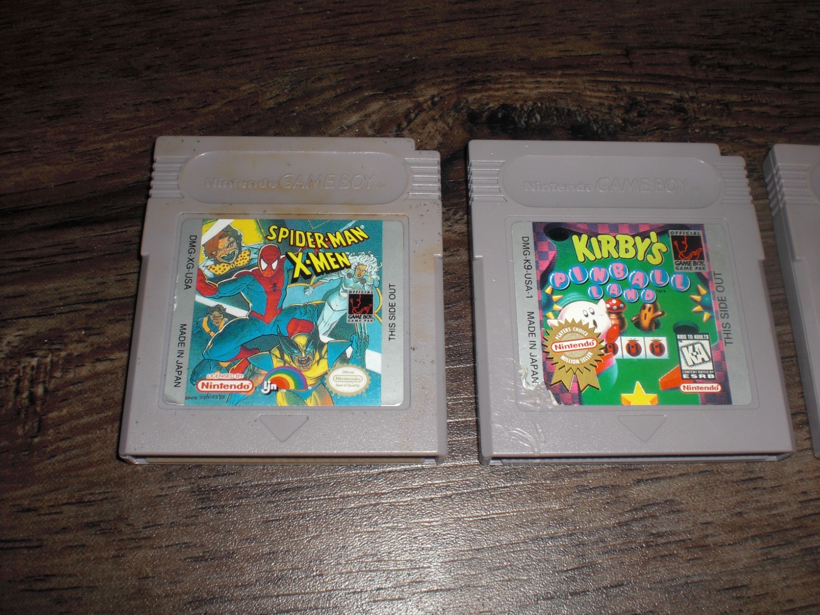 Gauntlet II Kirbys Pinball Land Spider-Man X-Men Arcades Revenge Game Boy Color