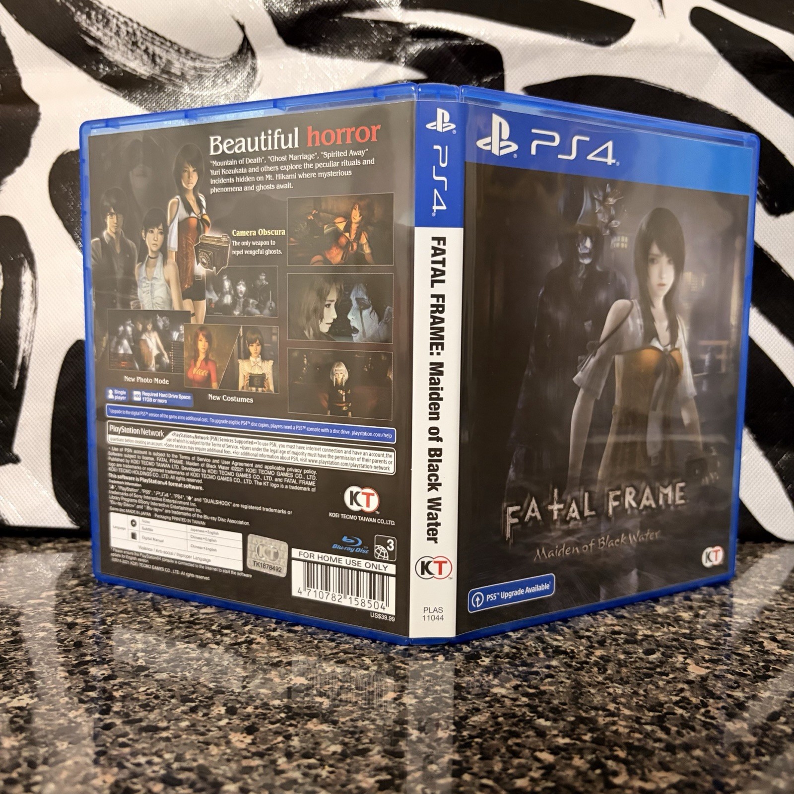 Fatal Frame: Maiden of Black Water PS4 Region 3 R3 Asian English Import Complete