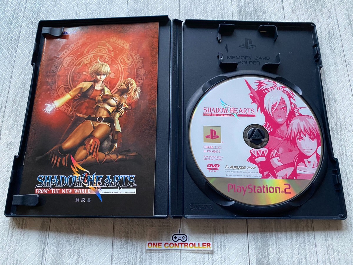 SONY PS 1 2 Koudelka & Shadow Hearts 1 2 & From The New World & Radiata Stories