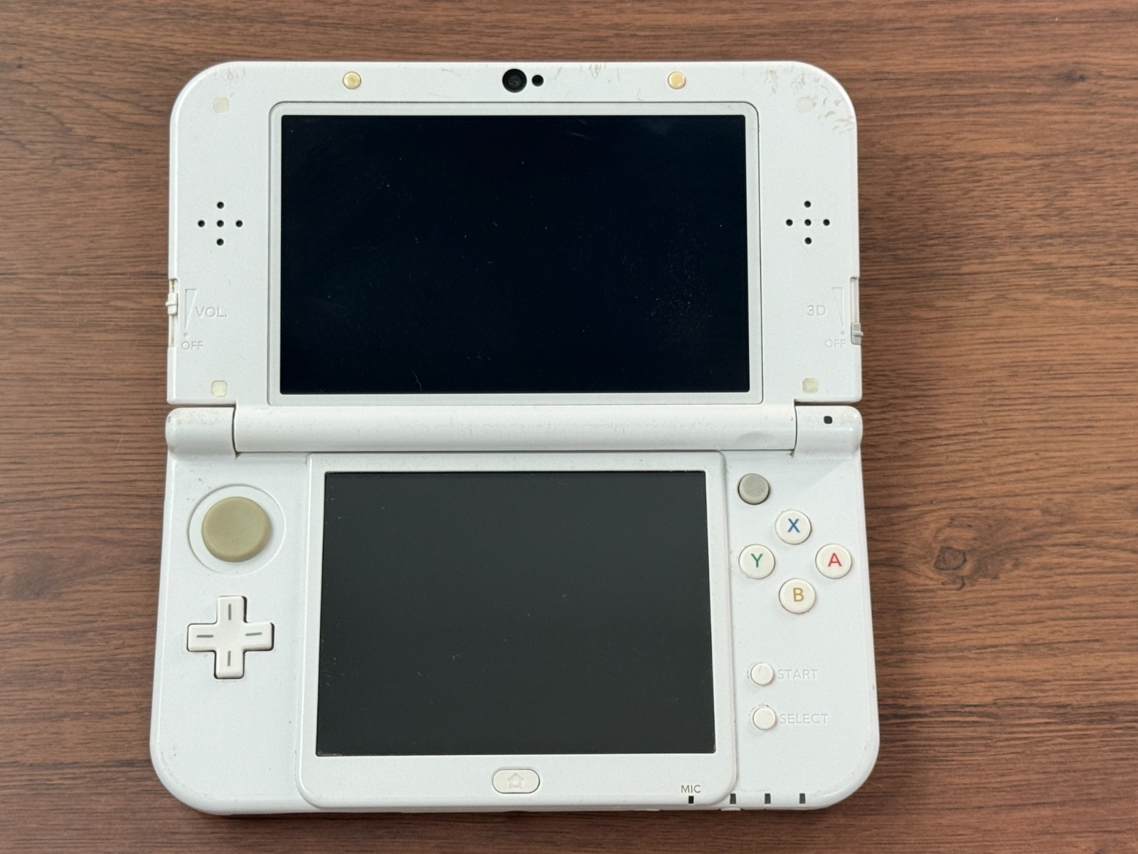 Nintendo New 3DS LL XL Pearl White Console Tested Japan ver R6258