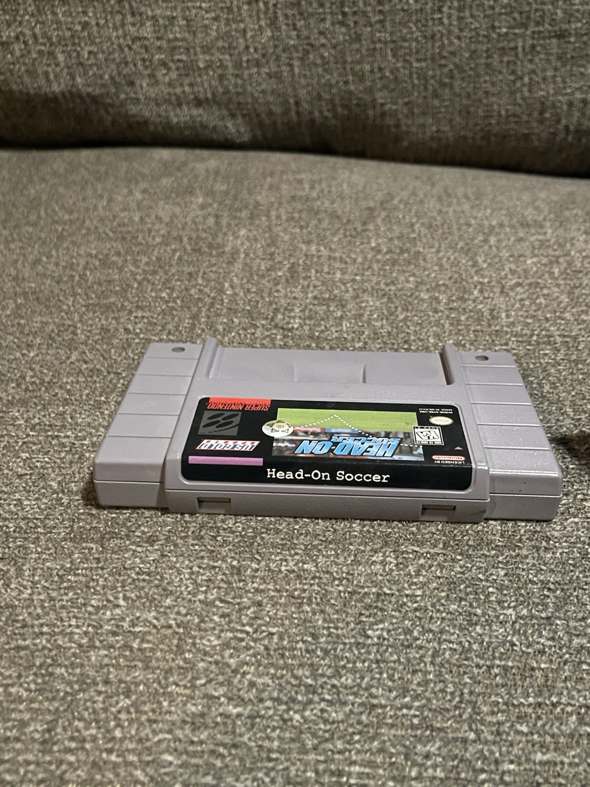 Head-ON Soccer (SNES) Super Nintendo US Gold 1995