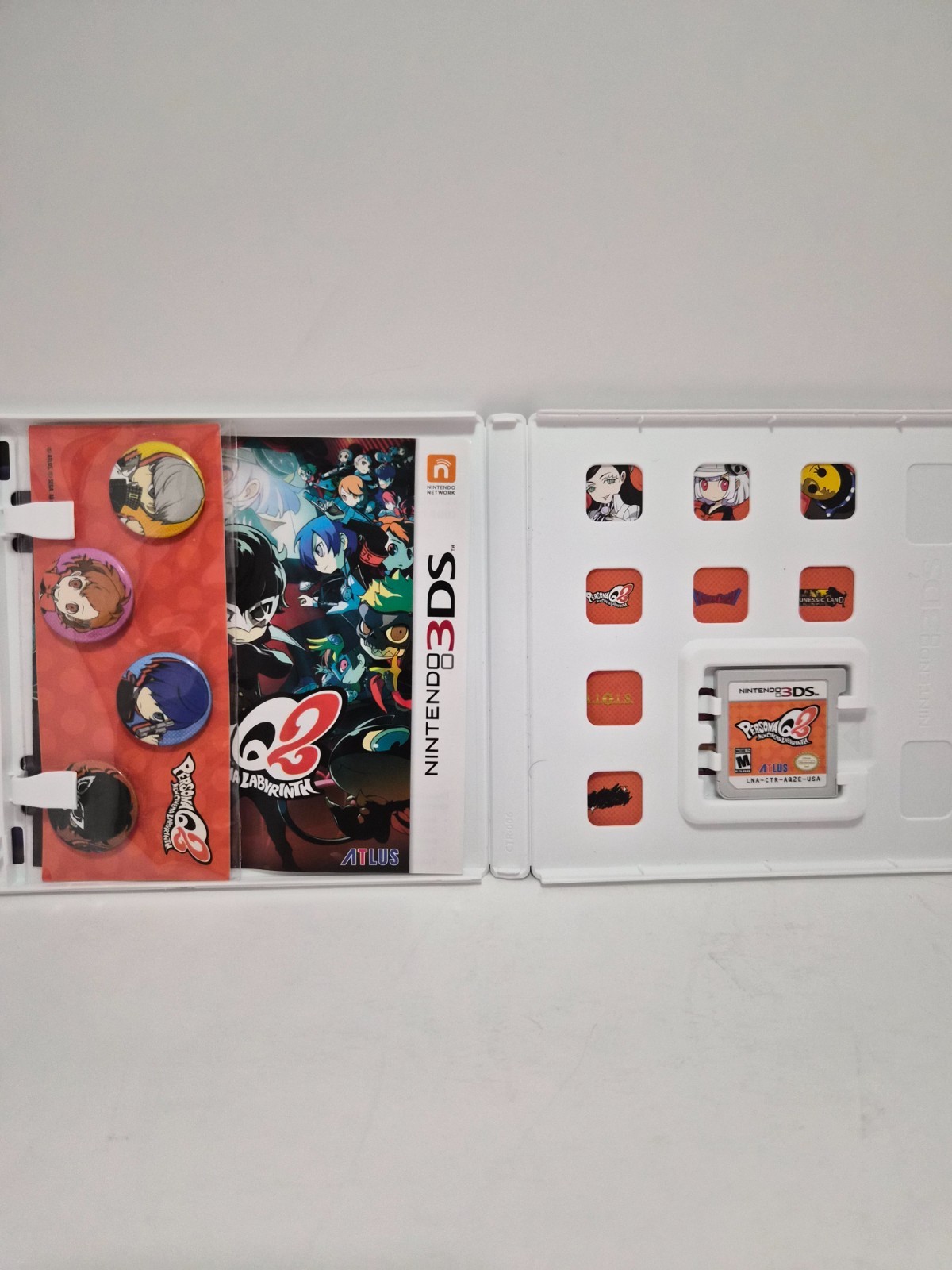 Persona Q2 New Cinema Labyrinth Launch Edition Nintendo 3DS CIB Tested Working