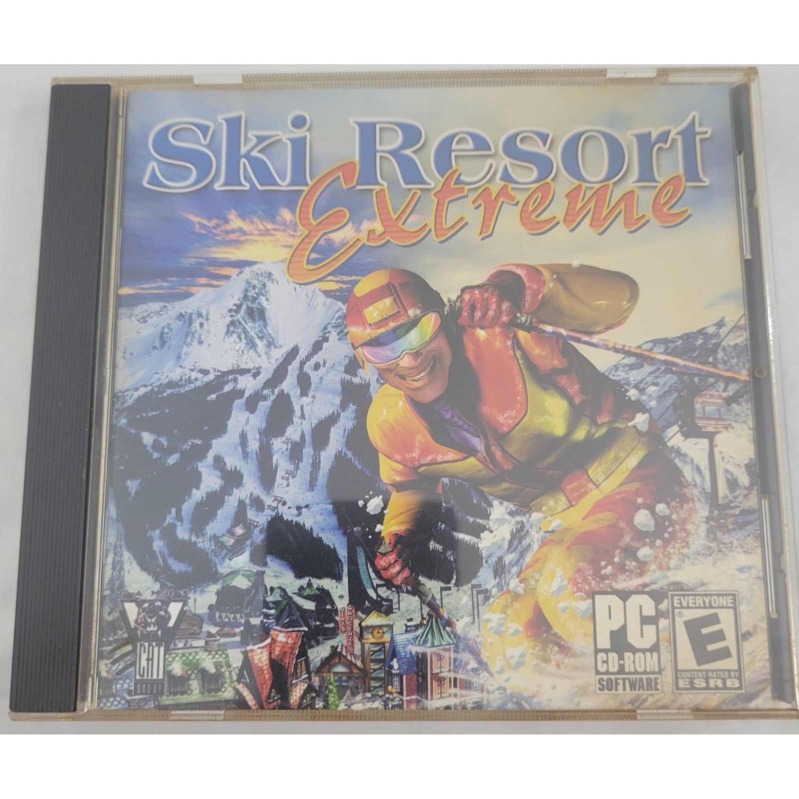 Global Star Ski Resort Extreme PC CD-ROM Software OS Windows Good Tycoon Sim