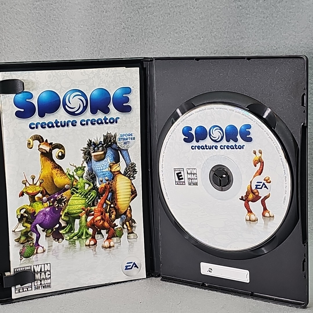 Spore Creature Creator GAME – PC/Mac CD ROM Software EA 2008