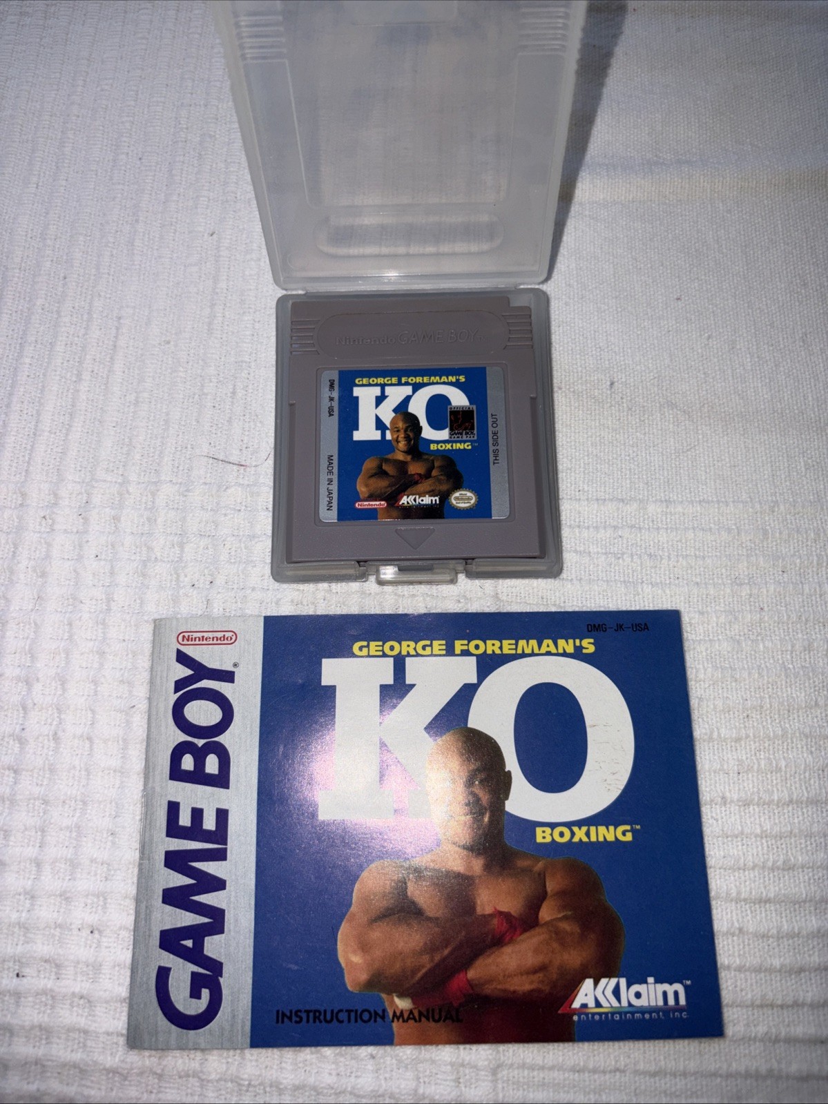 George Foreman’s KO Nintendo Gameboy Boxing Official Tested & Working