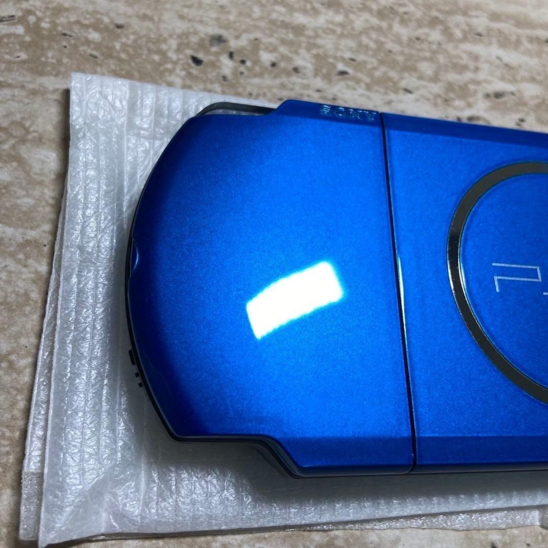 Sony PSP 3000 Vibrant Blue Complete in Box Excellent Condition 7085