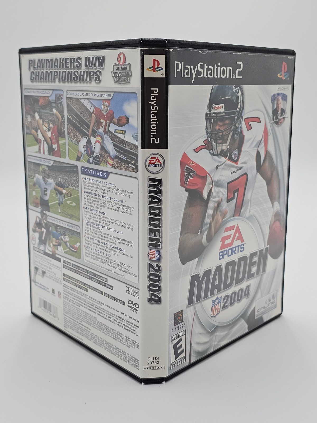 Sony Playstation 2 PS2 Madden NFL 2004 CIB Cleaned & Tested