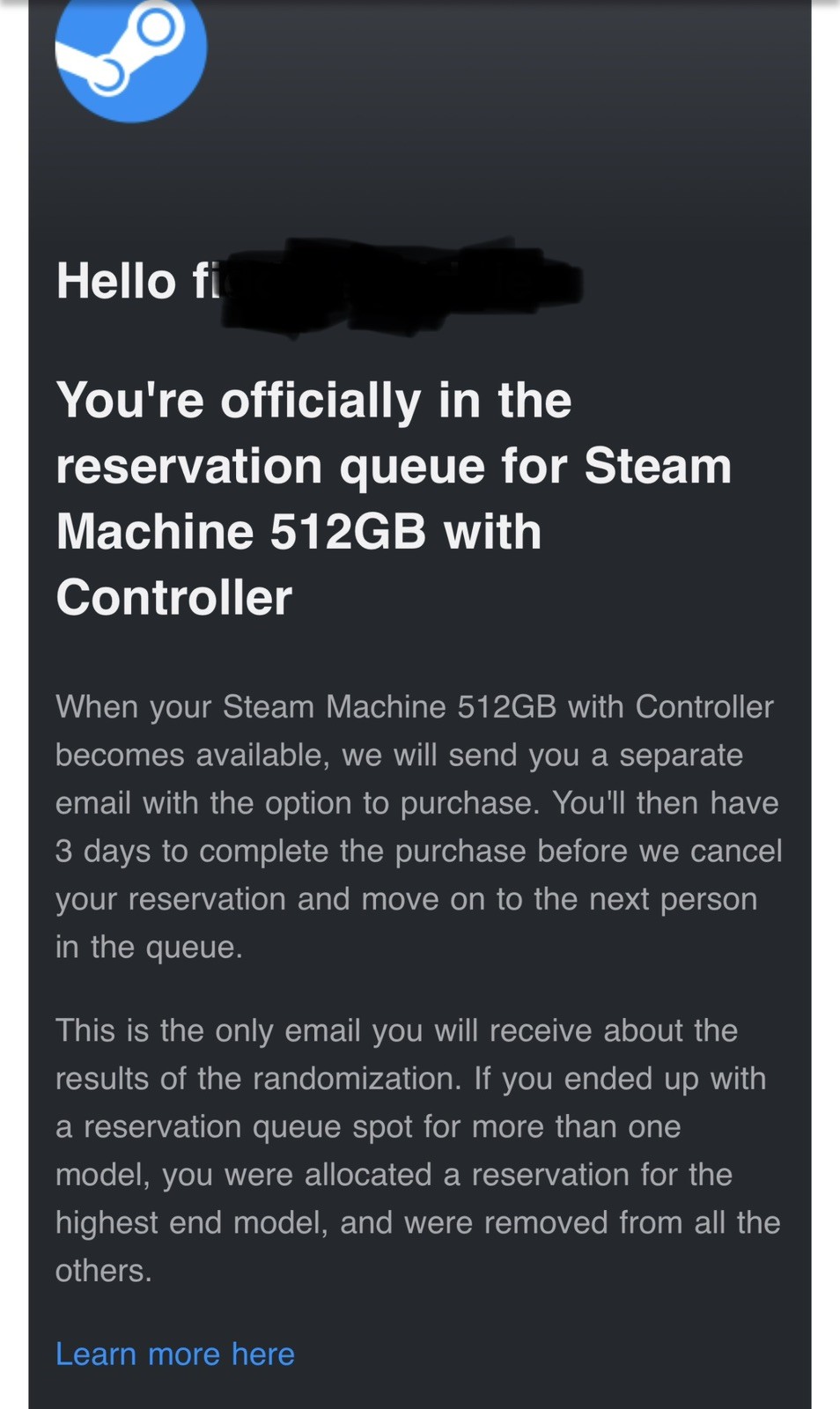 Steam Machine 512GB + Steam Controller Bundle PRESALE Factory Sealed