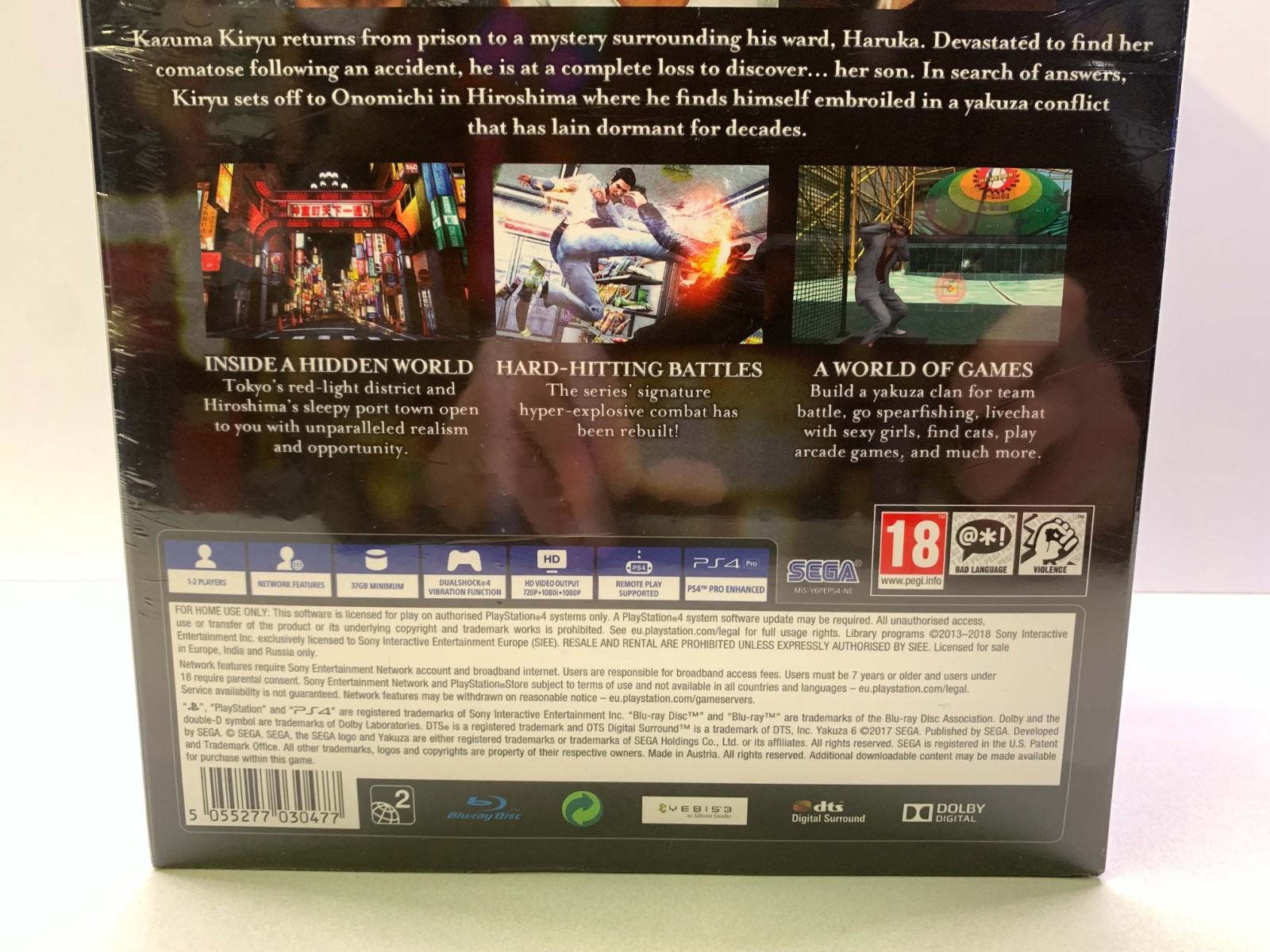 YAKUZA 6 THE SONG OF LIFE AFTER HOURS PREMIUM EDITION – PS4 – NEW PAL VERSION
