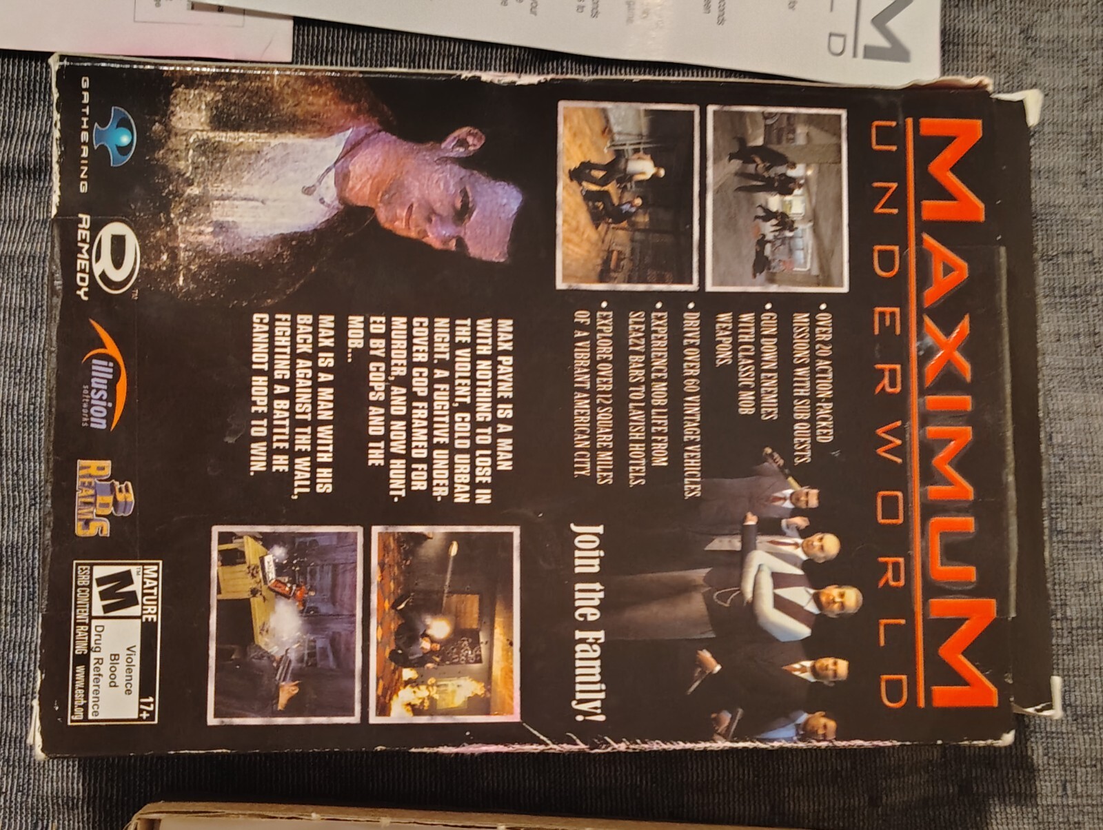Max Payne / MAFIA Bundle: Maximum Underworld Big Box PC (Windows PC) 5 Disc Set