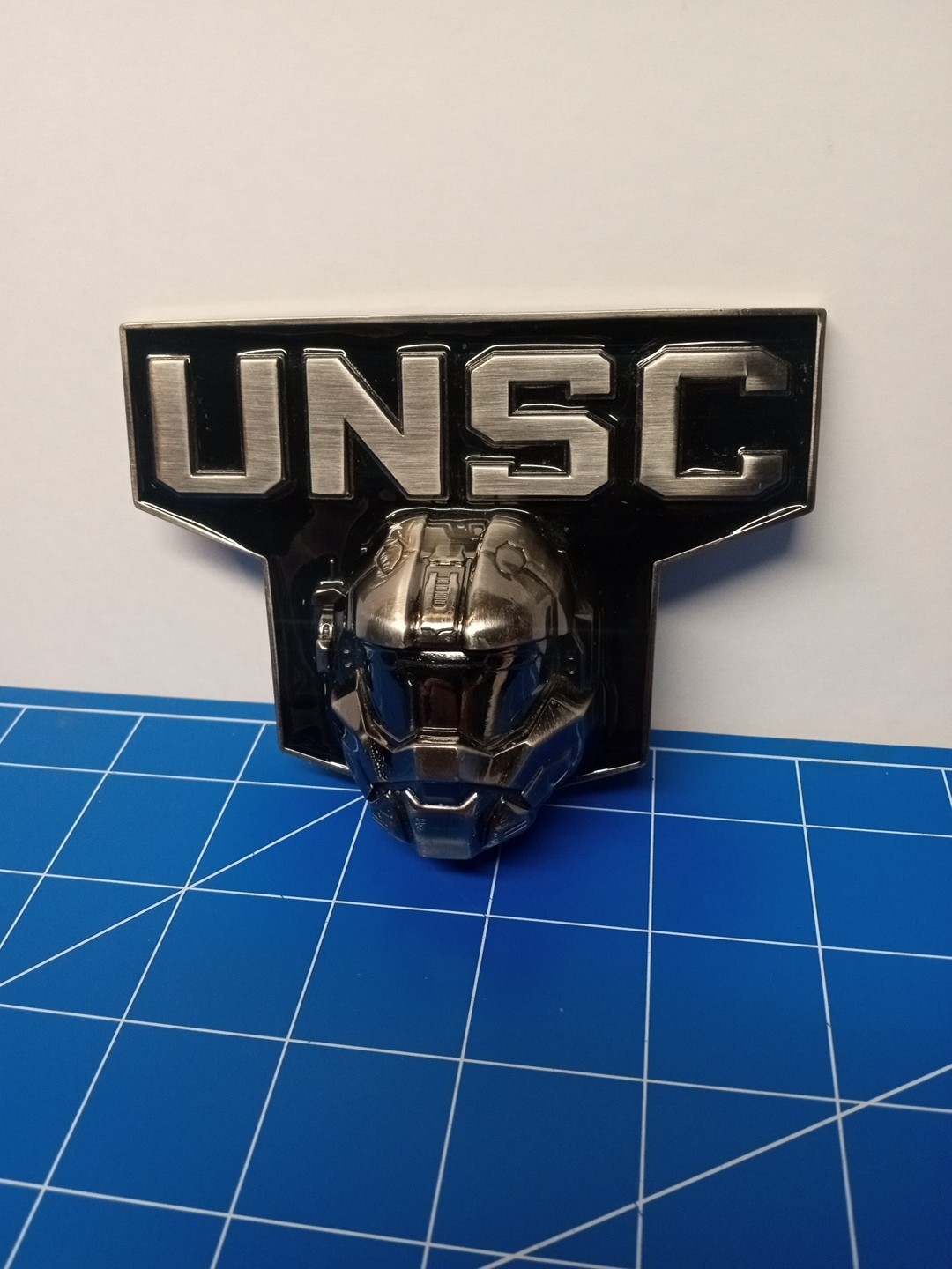Halo 3 UNSC Master Chief 2010 Microsoft Corp Metal Belt Buckle Promo Xbox 360