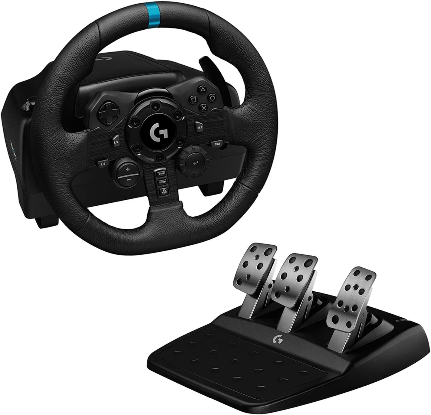 Logitech G923 Racing Wheel and Pedals for PS 5, PS4 and PC