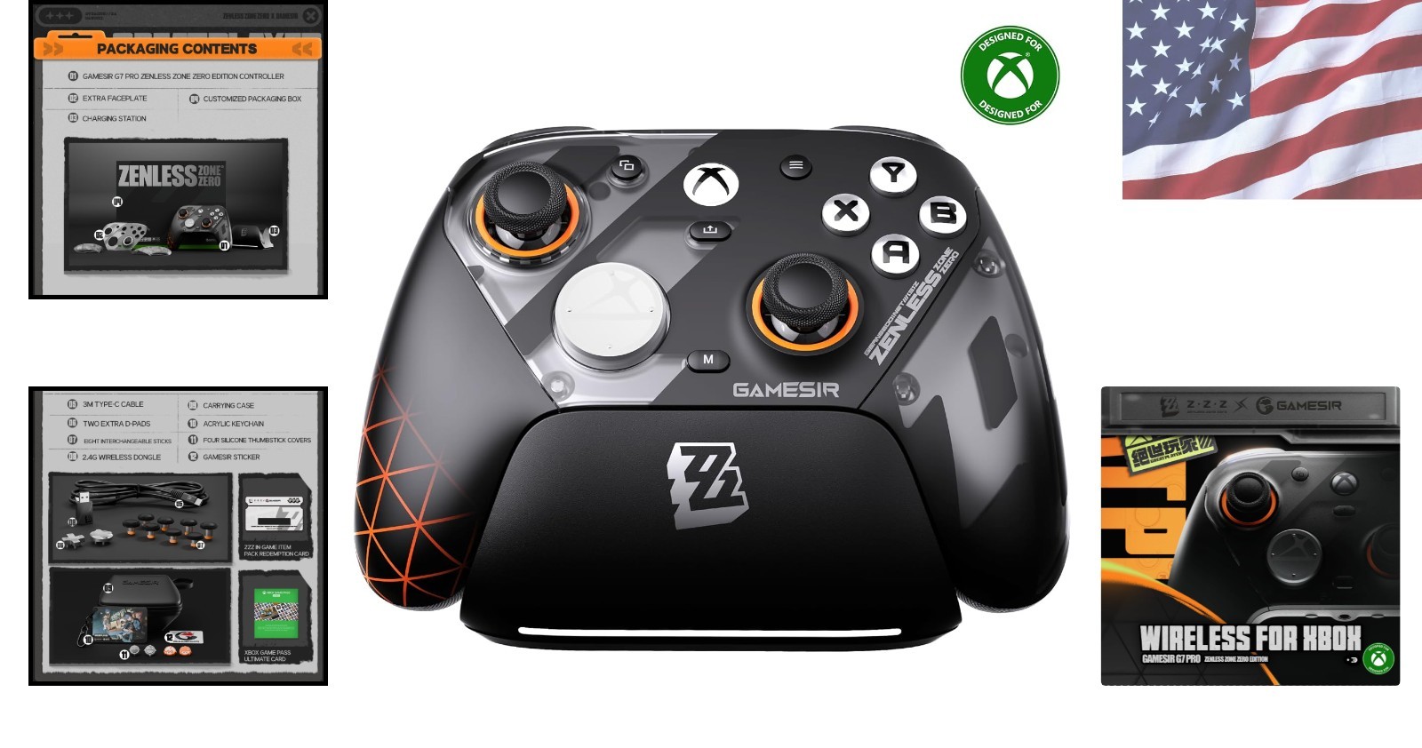 Zenless Zone Zero G7 Pro Controller – High-Performance Gaming with TMR Joysticks