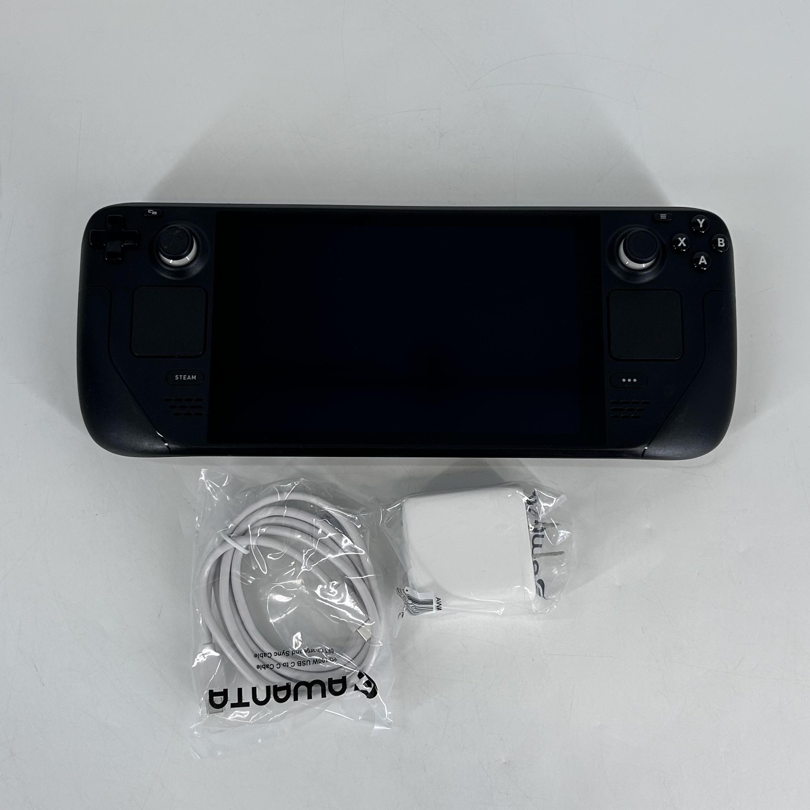 Valve Steam Deck Handheld Console Black 512GB w/ Charger – Good Condition