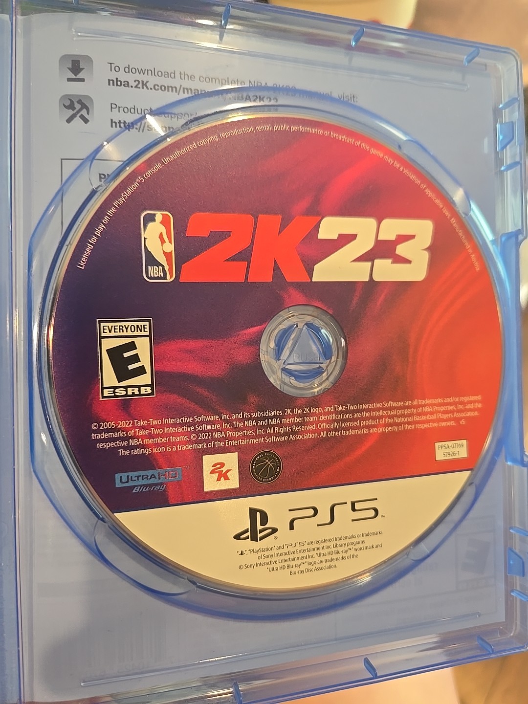 NBA 2K23 Championship Edition Michael Jordan PlayStation 5 PS5 RARE With Poster