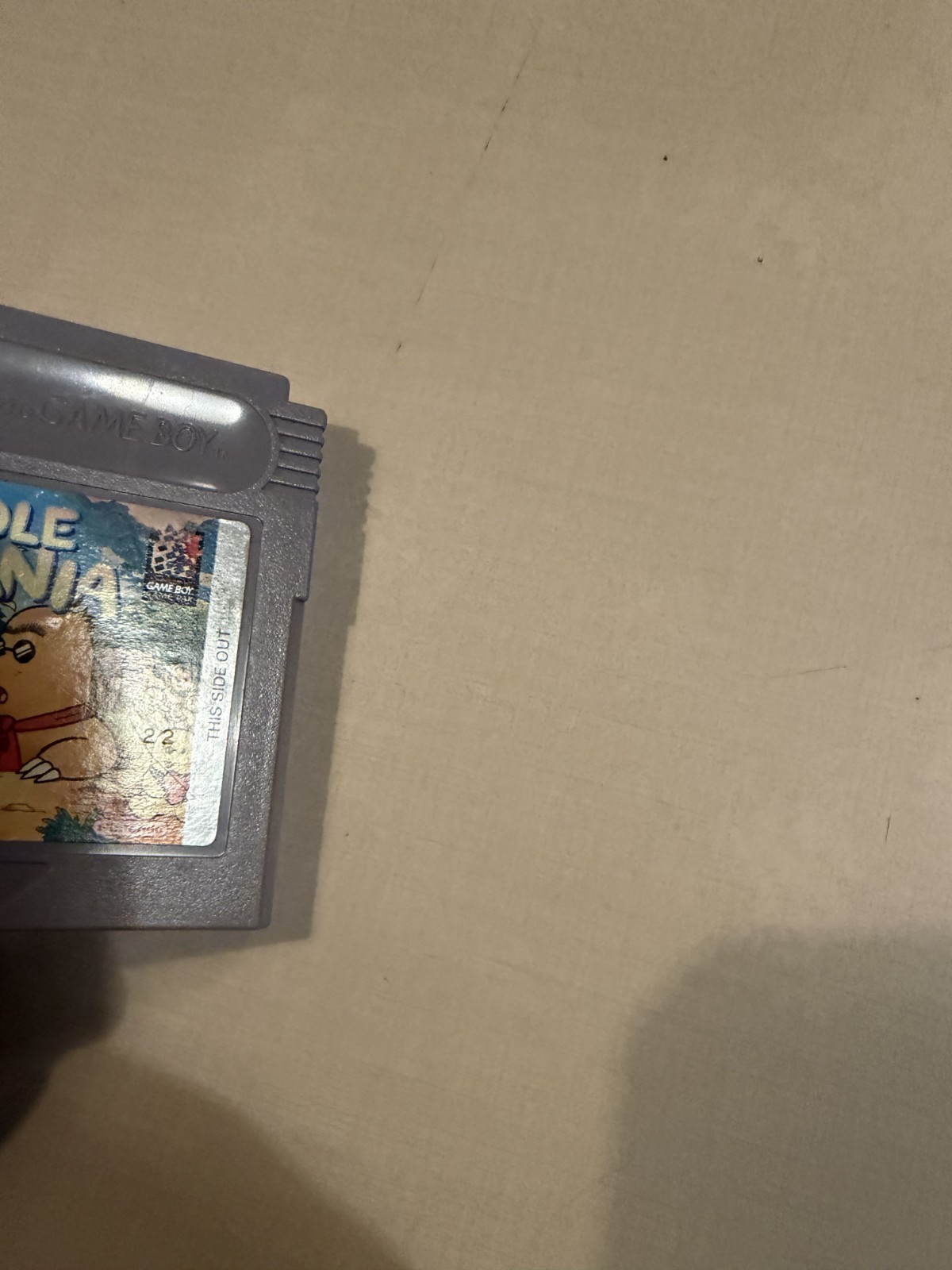 Mole Mania Original Nintendo Gameboy CARTRIDGE ONLY AUTHENTIC/TESTED Puzzle Game
