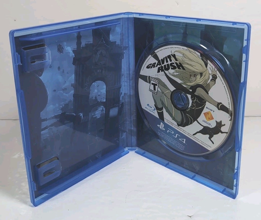 Gravity Rush Remastered (Sony PlayStation 4, 2016) USA Version Tested Working