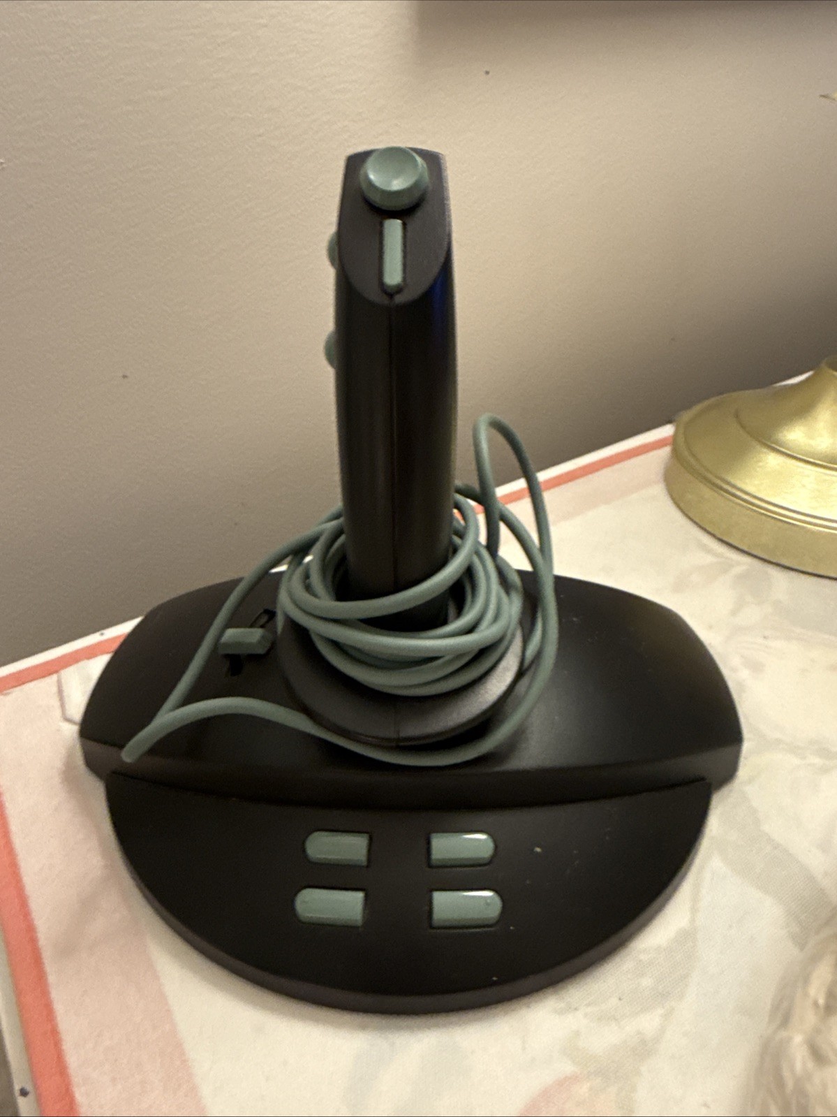 Microsoft Sidewinder 3D ProGame Port Joystick X05-5865 Vintage PC Flight Simulat