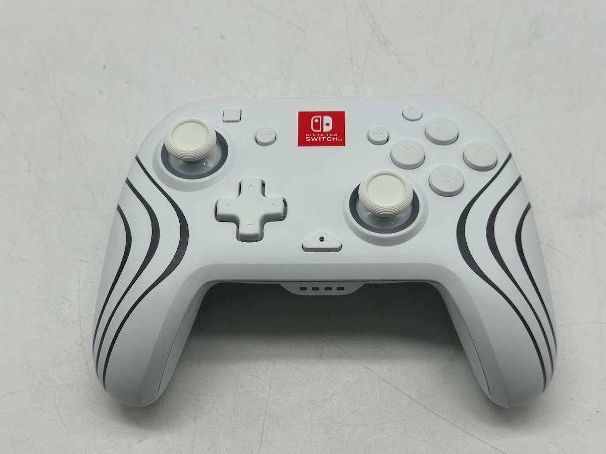 PDP Gaming Afterglow Wave Wireless Nintendo Switch Controller – Licenced -White