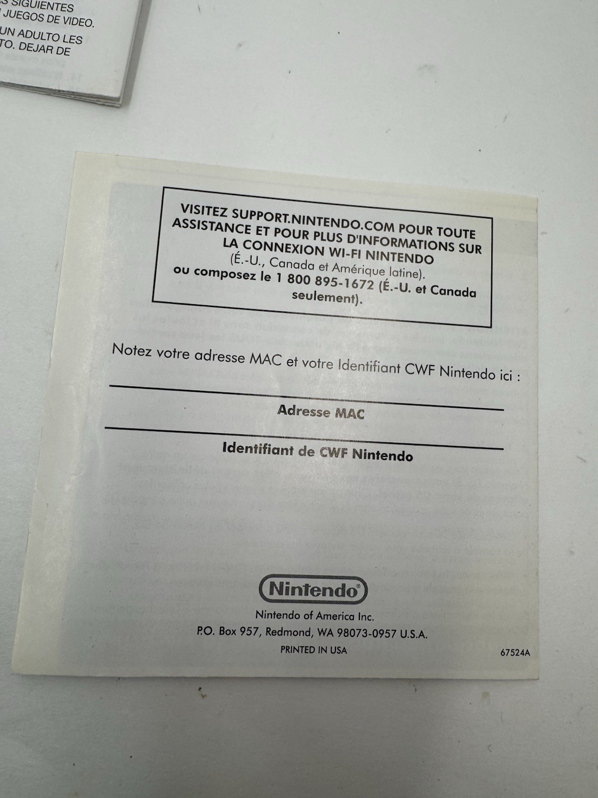 DS Yu-Gi-Oh 5D’s World Championship 2011: Over the Nexus *w/Inserts*No Cards*F/S