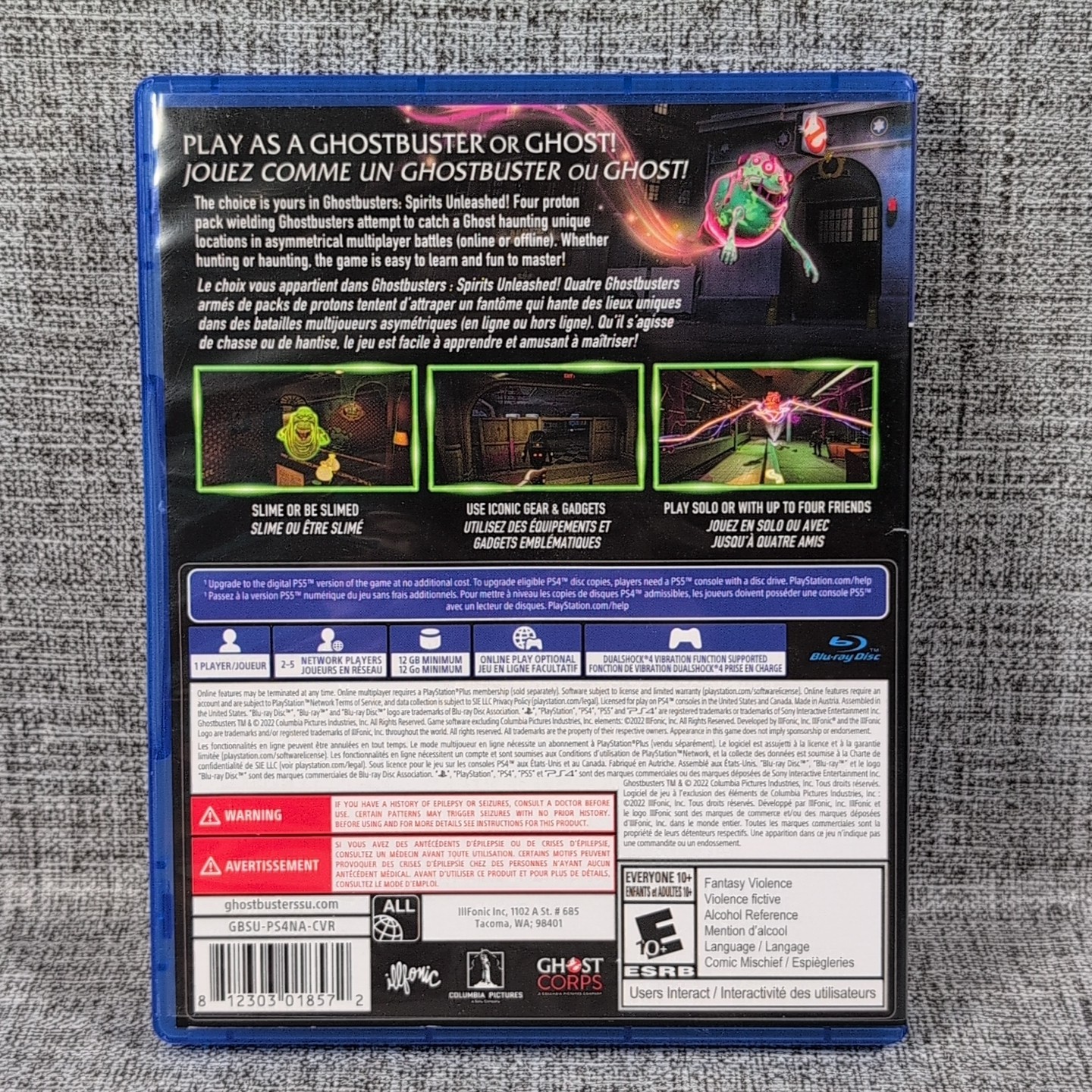 Ghostbusters: Spirits Unleashed (PlayStation 4, 2022) CIB Tested Working