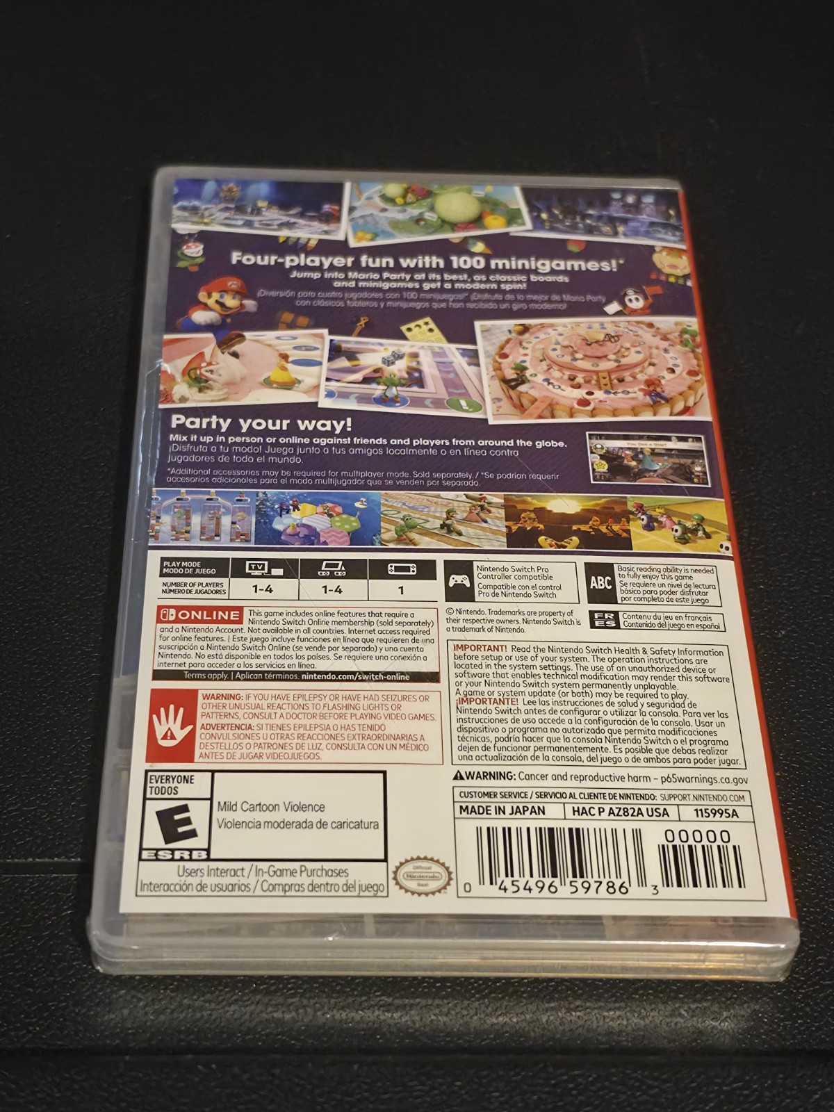 Mario Party Superstars – Nintendo Switch Brand New